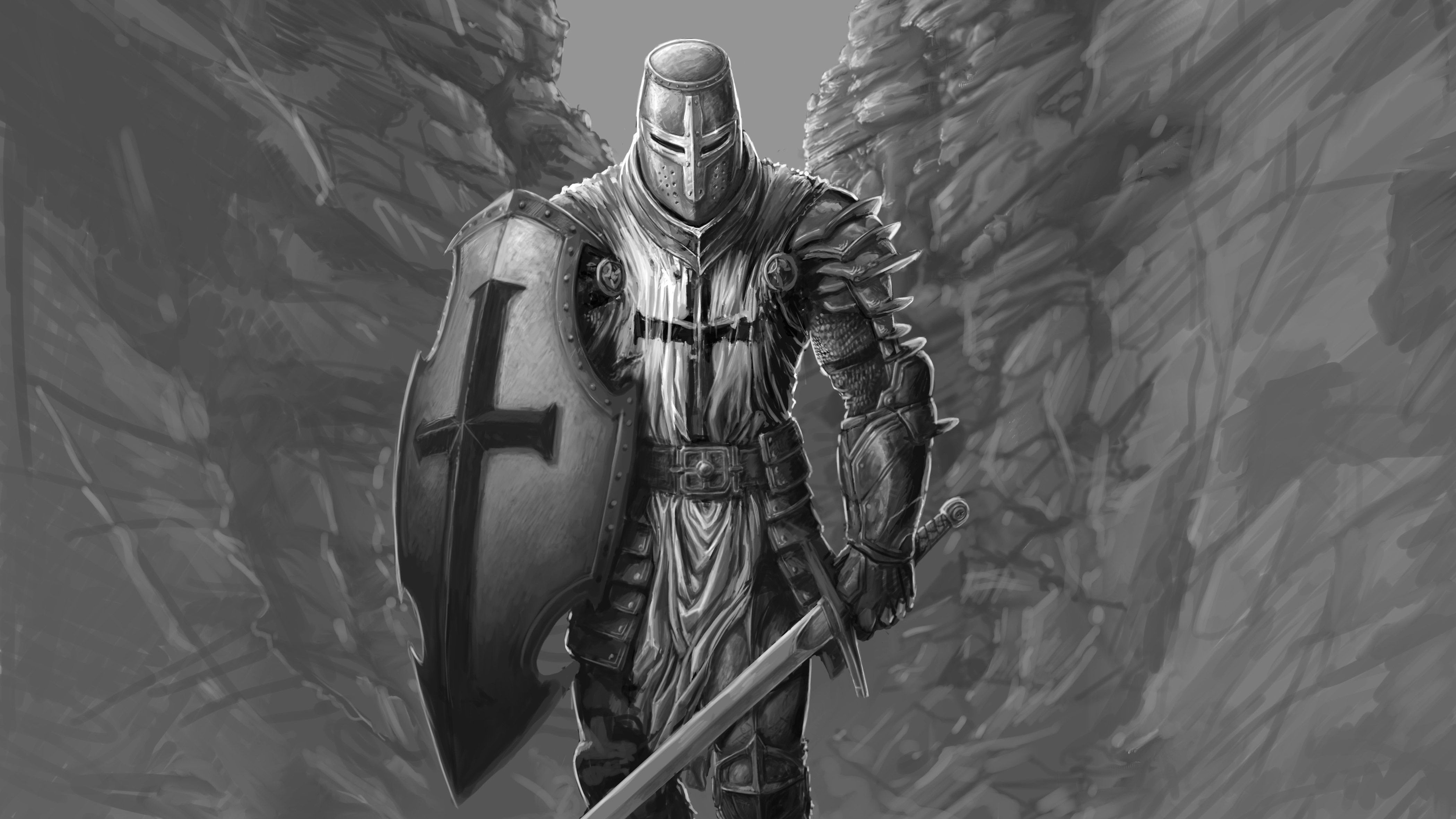 Warrior Knight Wallpaper