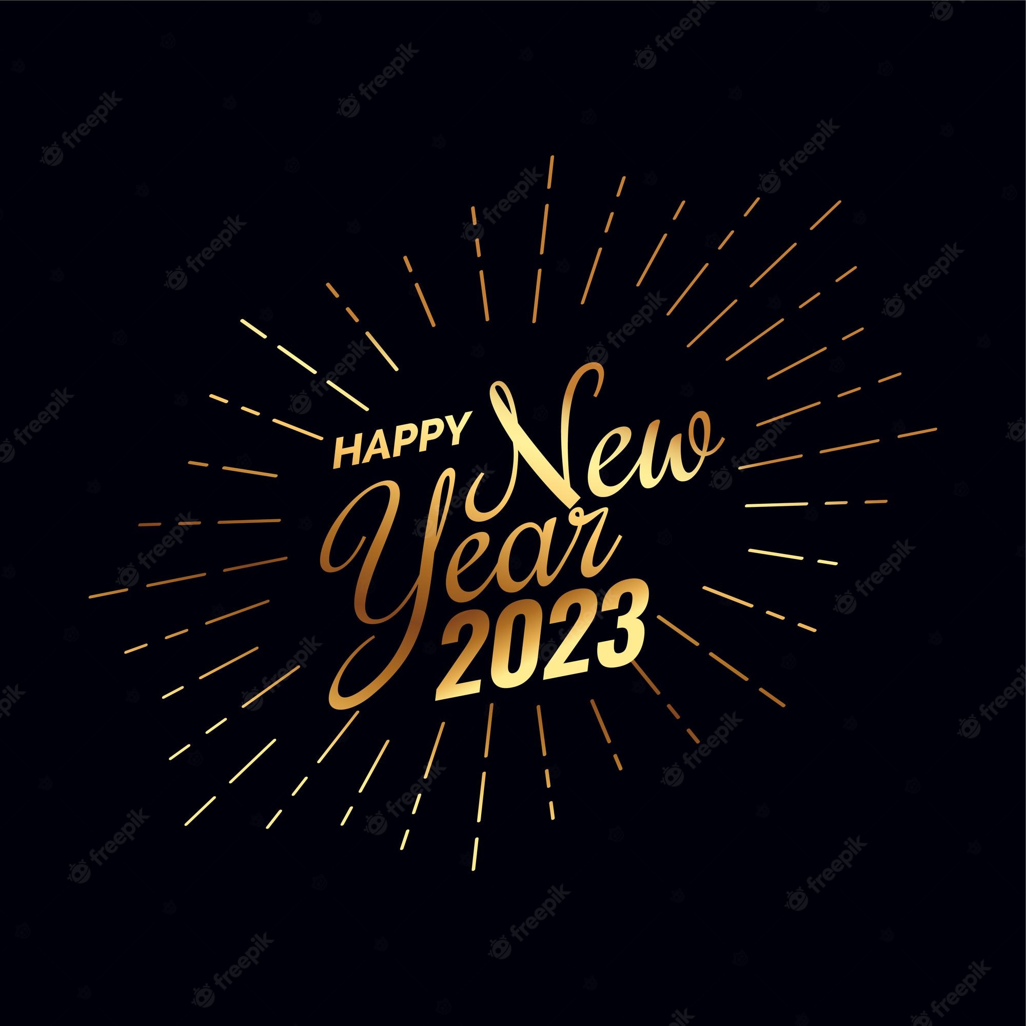 Happy new year 2023 Image. Free Vectors, & PSD