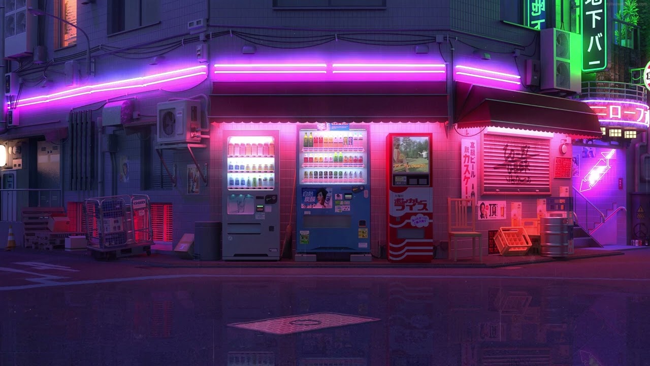 Lofi Vending Machines LIVE WALLPAPER