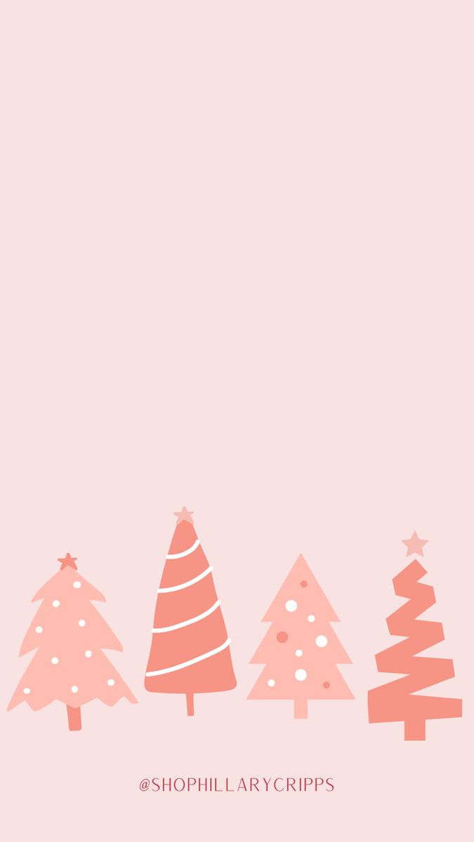 Christmas Tree iPhone Background. Pink wallpaper christmas, Christmas wallpaper, Wallpaper iphone christmas