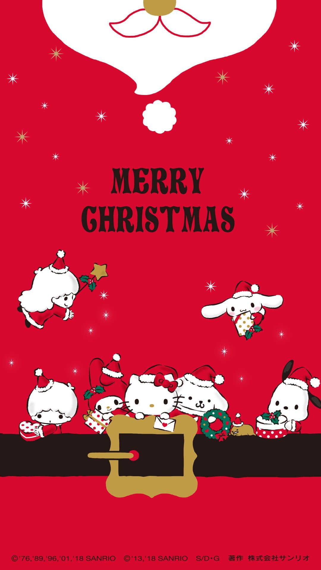 Sanrio Christmas Wallpapers - Wallpaper Cave