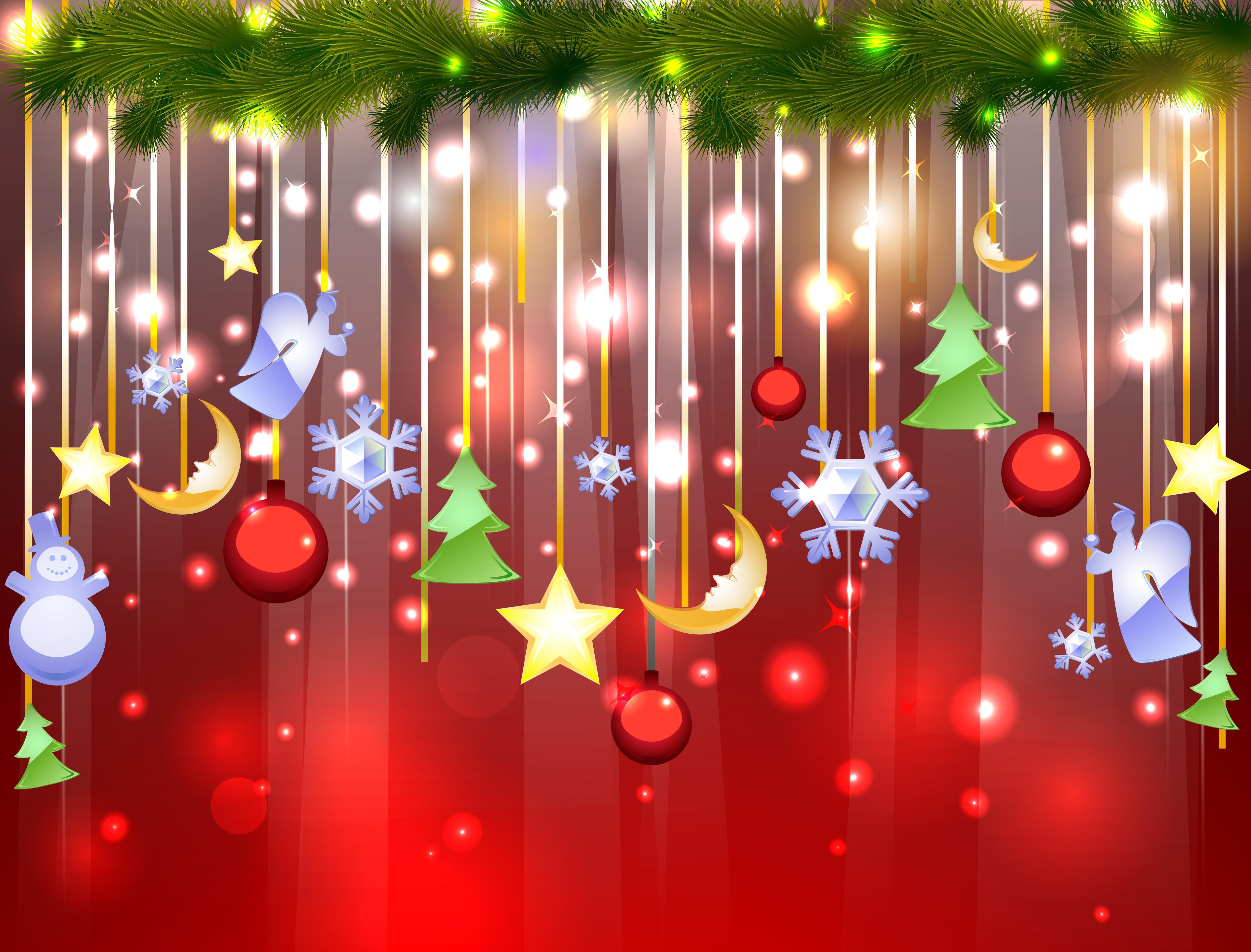 4K Christmas Wallpaper and Background Image
