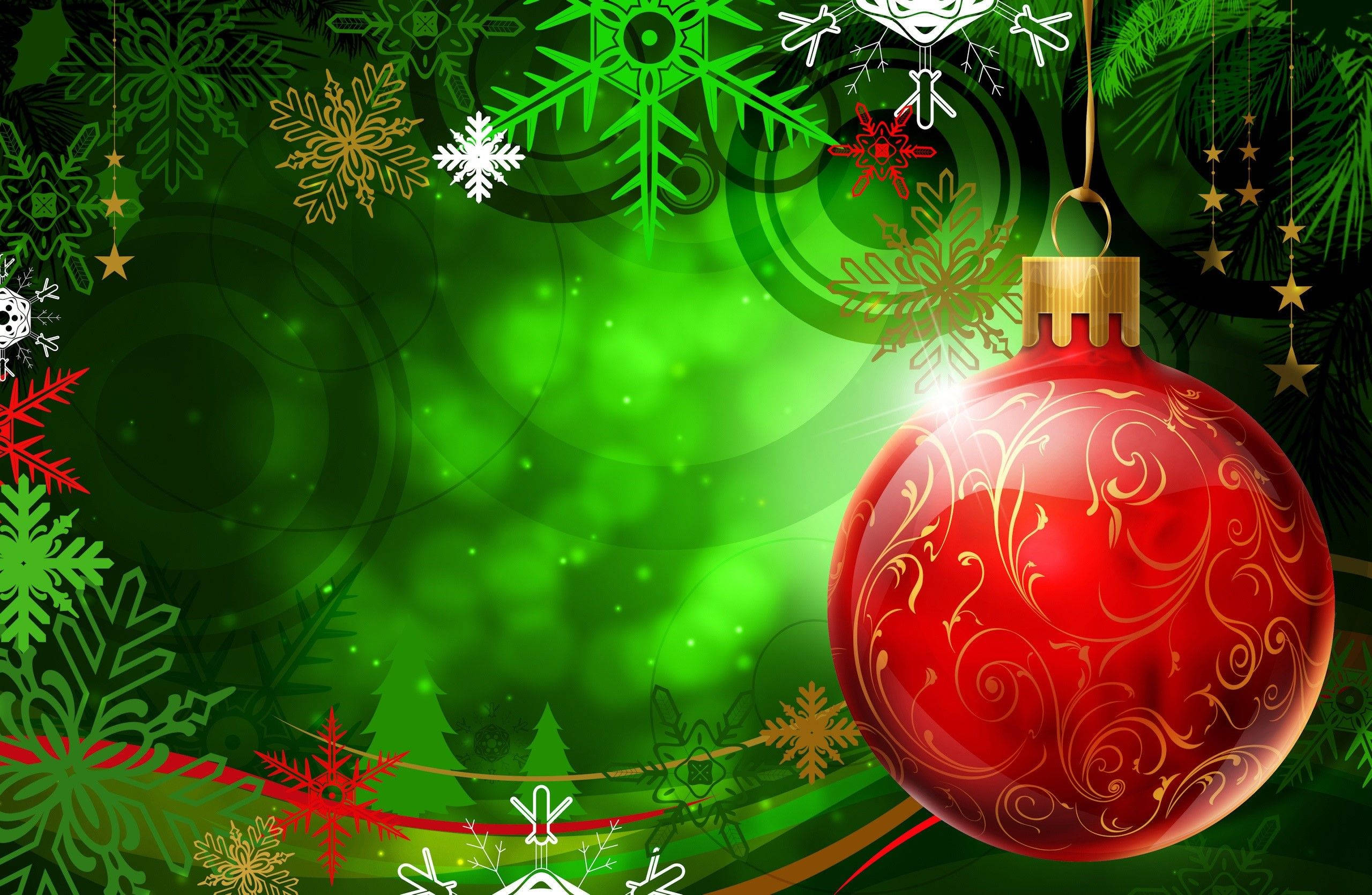 Download Christmas Background Digital Art Wallpaper