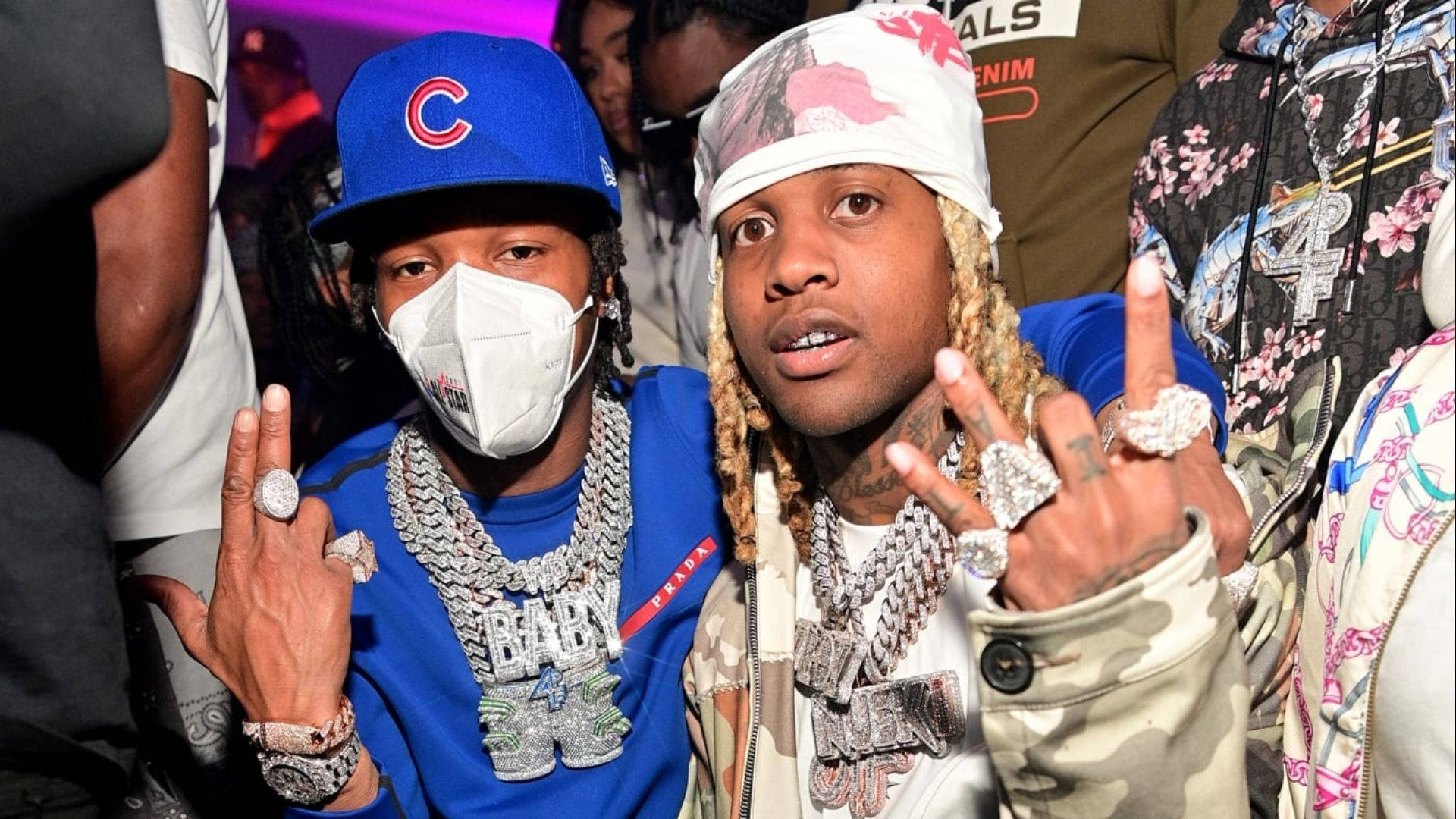 Download Rappers Lil Durk And Lil Baby Wallpaper