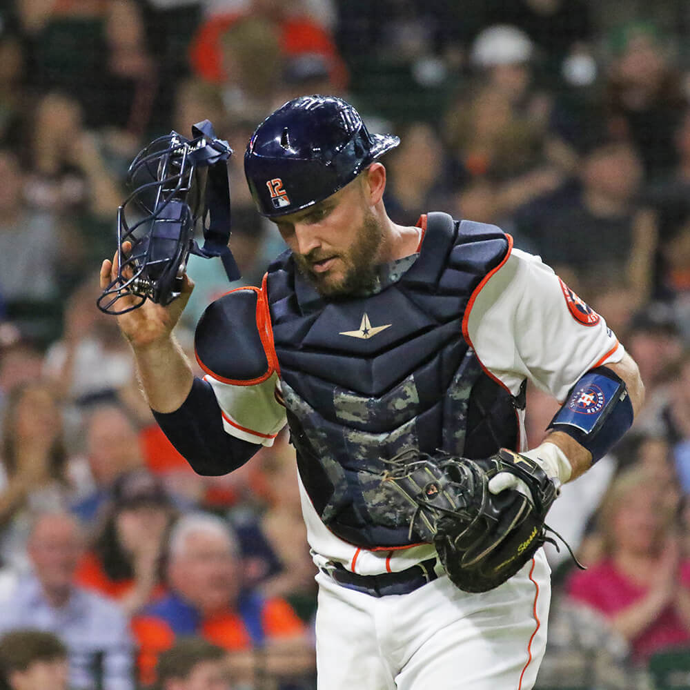 What Pros Wear: WPW Report (Updated): MLB Catcher's Gear 2018 (Face Masks, Chest Protectors, Shin Guards, Mitts) Pros Wear