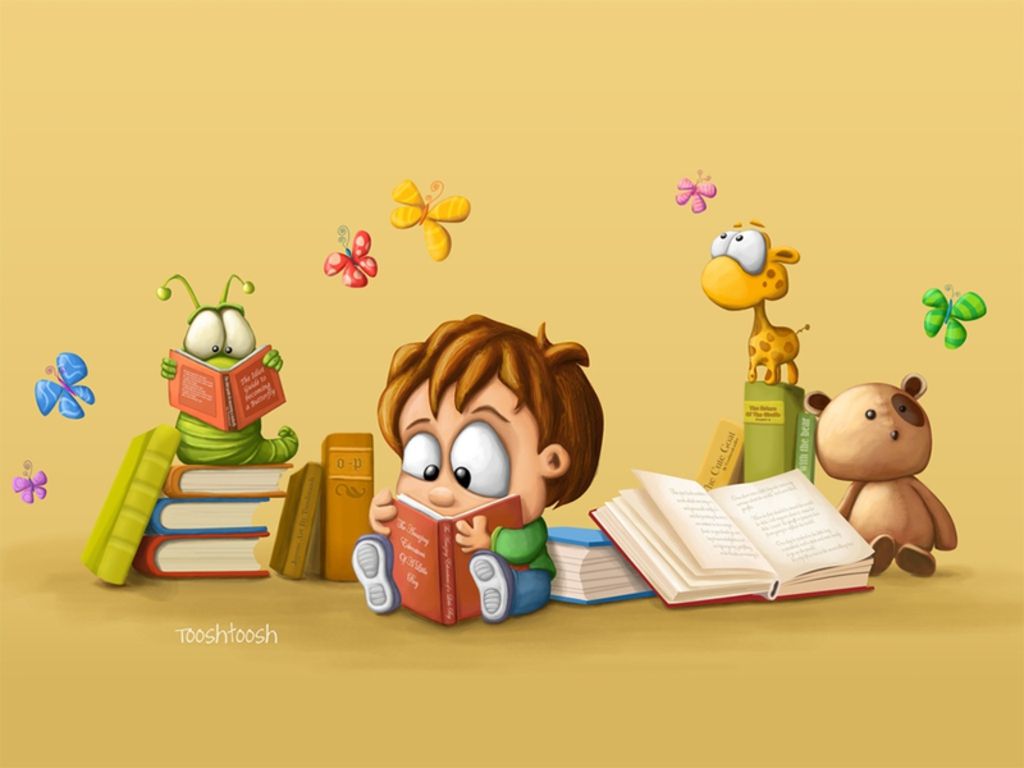 Kids Book Wallpaper