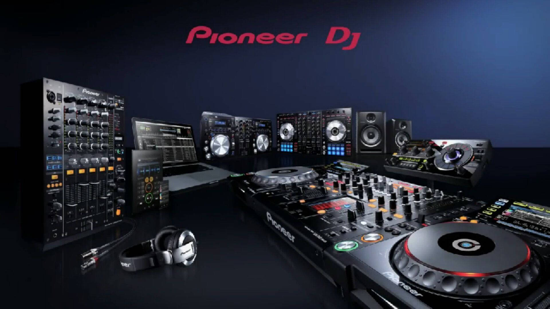 Download Pioneer Dj Mixer Equipment Wallpaper