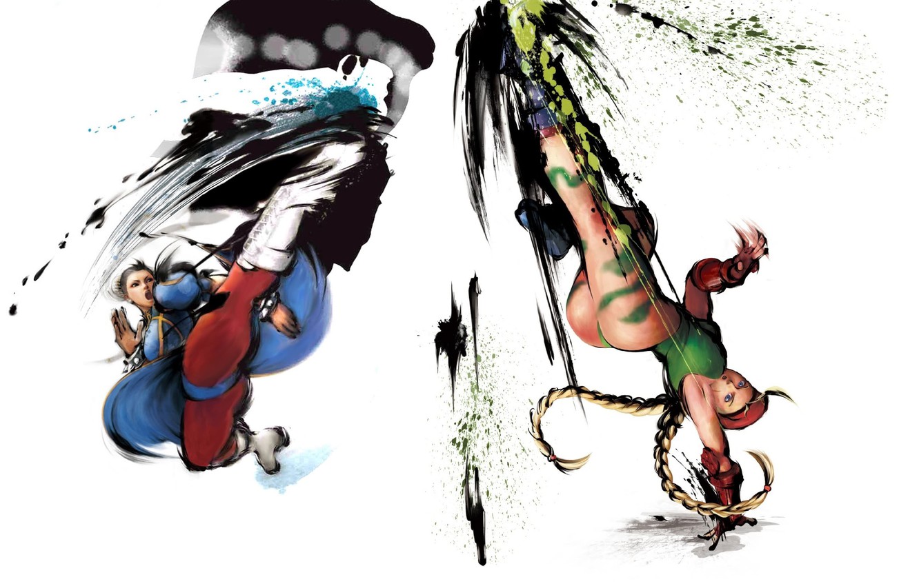 Wallpaper Cammy, street fighter, Chun Li image for desktop, section игры