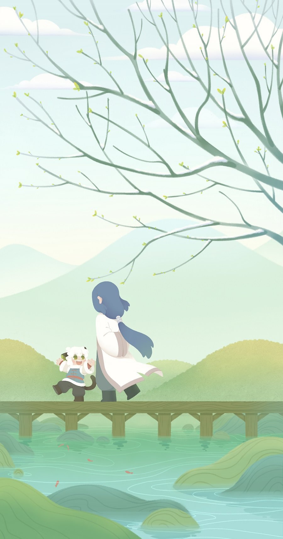 the legend of hei wallpaper from the official