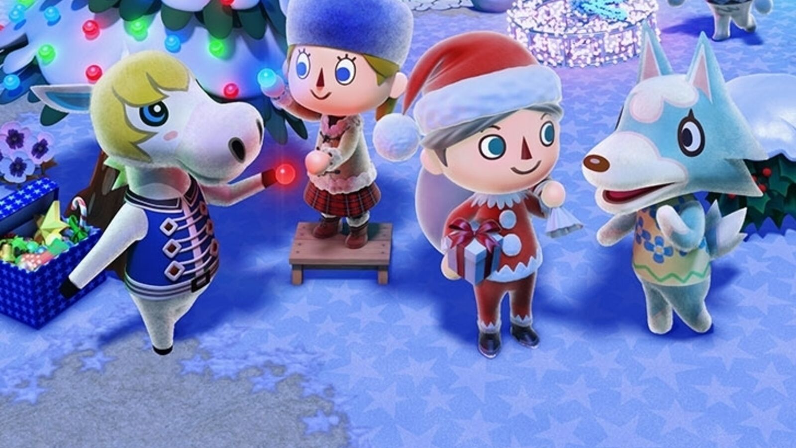 Animal Crossing Christmas Wallpapers Wallpaper Cave