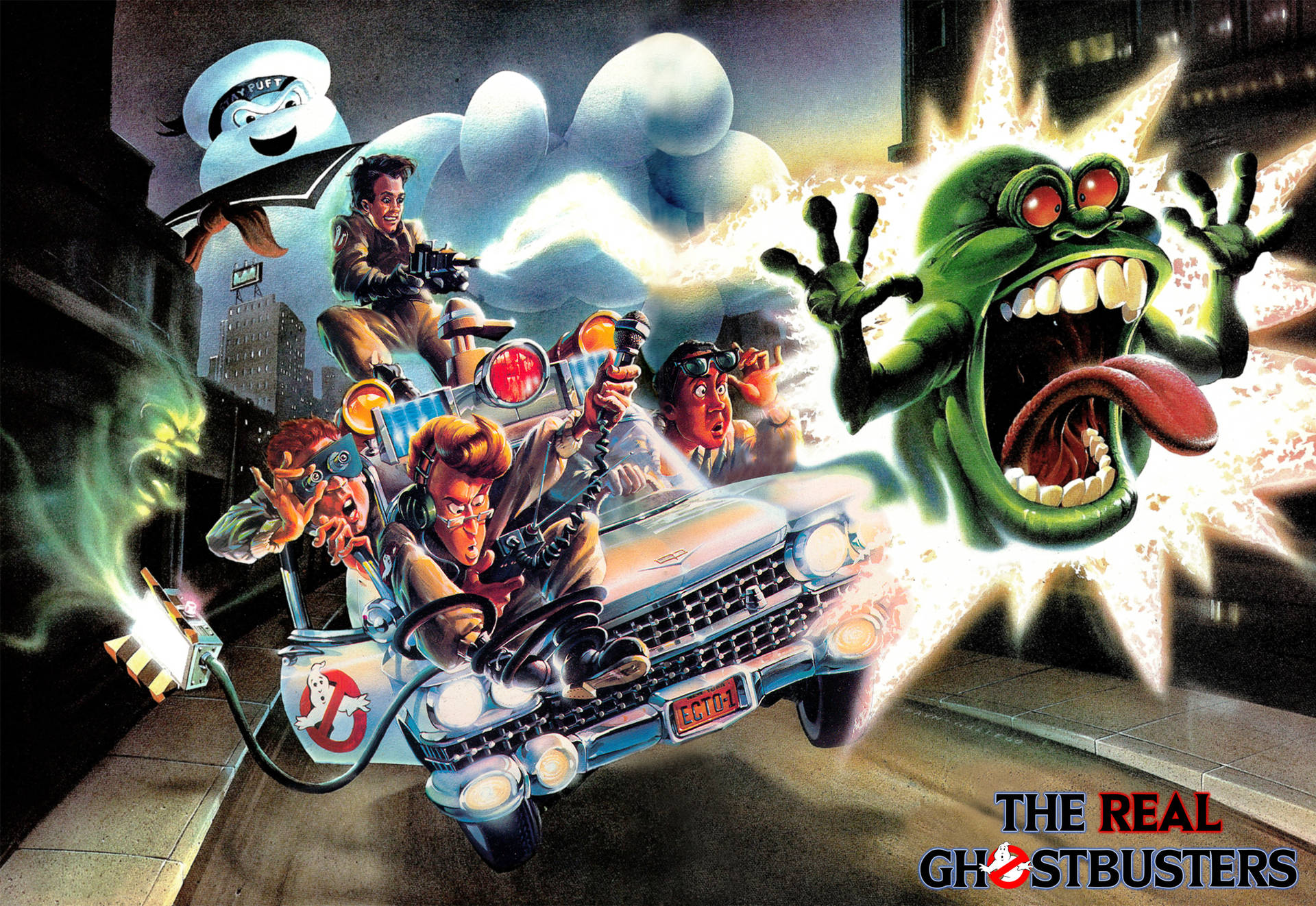 Download The Real Ghostbusters Wallpaper