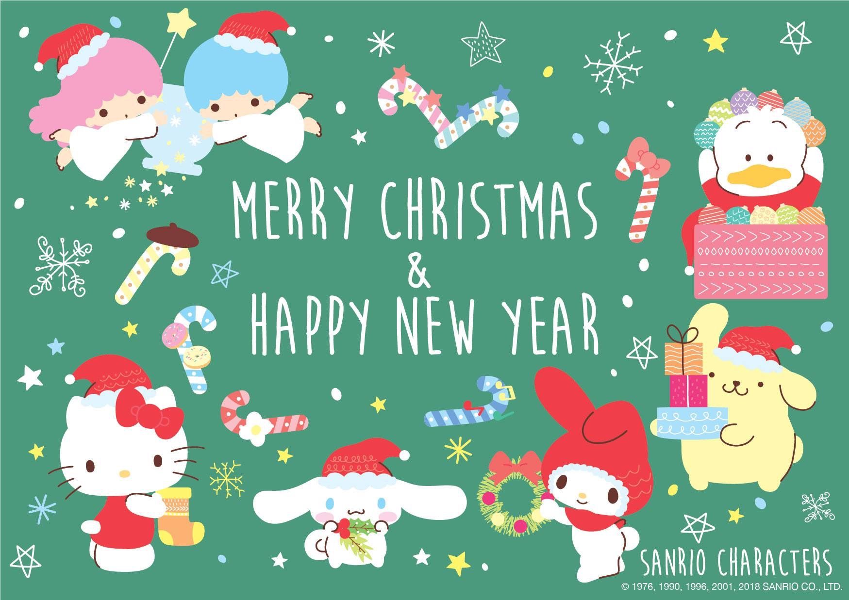 Sanrio Christmas Laptop Wallpapers Wallpaper Cave