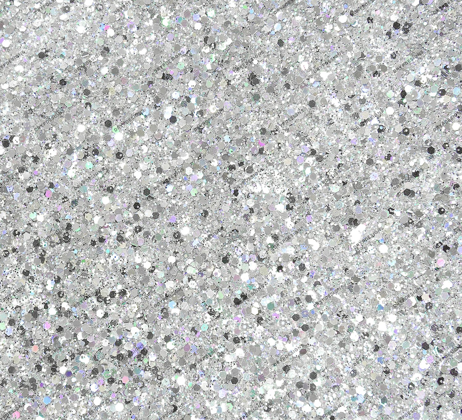 Silver + White Glitter Digital Paper Background