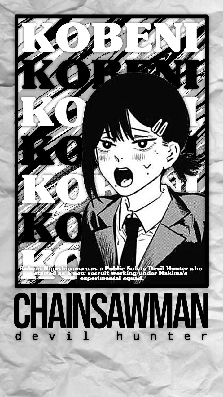 ✧ Kobeni Chainsaw Man. Anime wallpaper, Man wallpaper, Anime