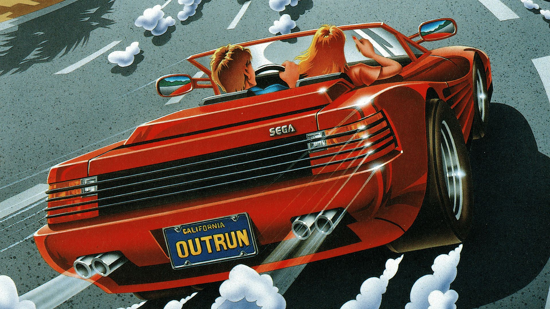 Out Run Arcade Wallpapers Wallpaper Cave