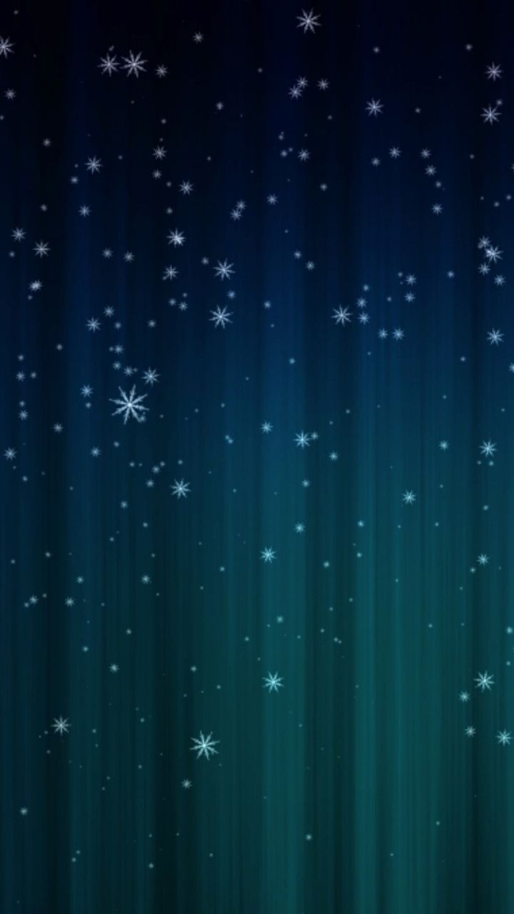 Snowflakes, fall, dark, minimal, 720x1280 wallpaper. Snowflake wallpaper, iPhone wallpaper winter, Wallpaper iphone christmas