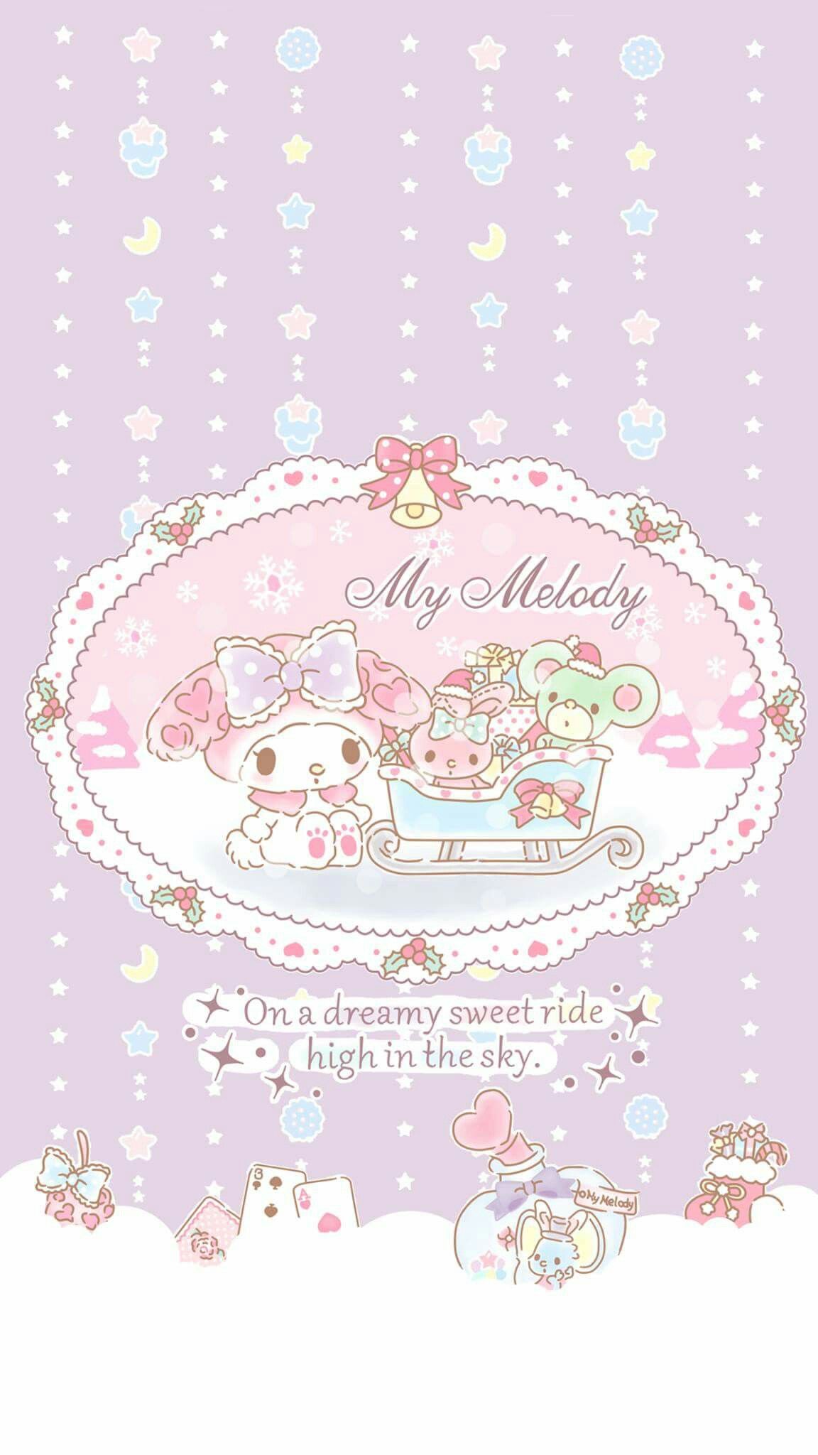 s a n r i o. My melody wallpaper, Hello kitty my melody, Hello kitty themes