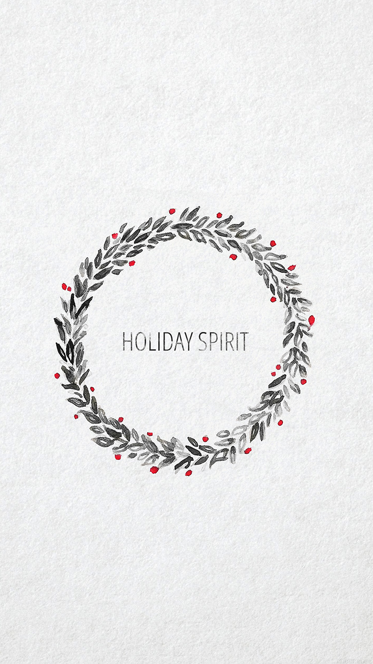 Minimal christmas art iPhone 8 Wallpaper Free Download