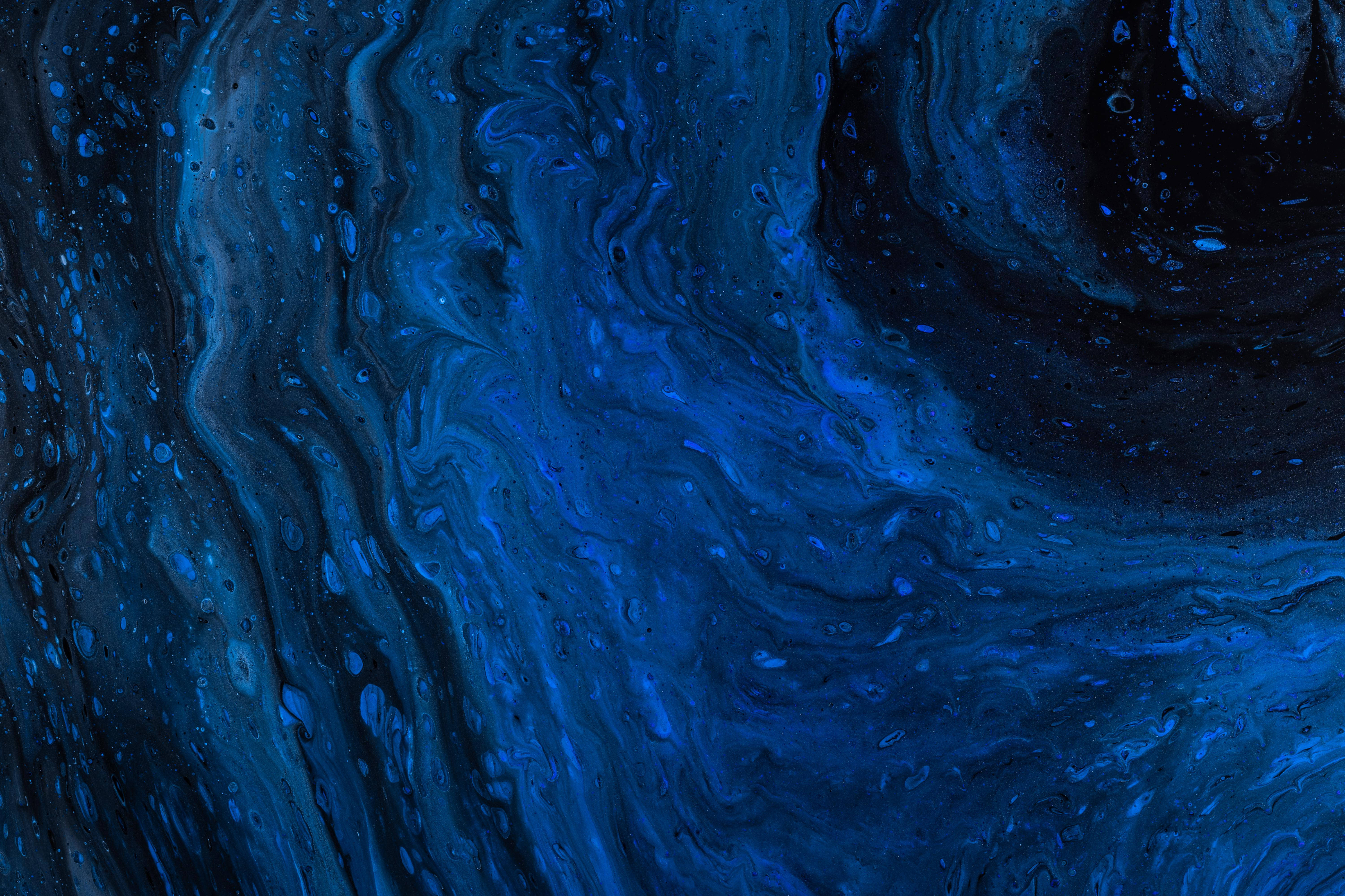 Download Dark Blue Abstract Graphic Wallpaper