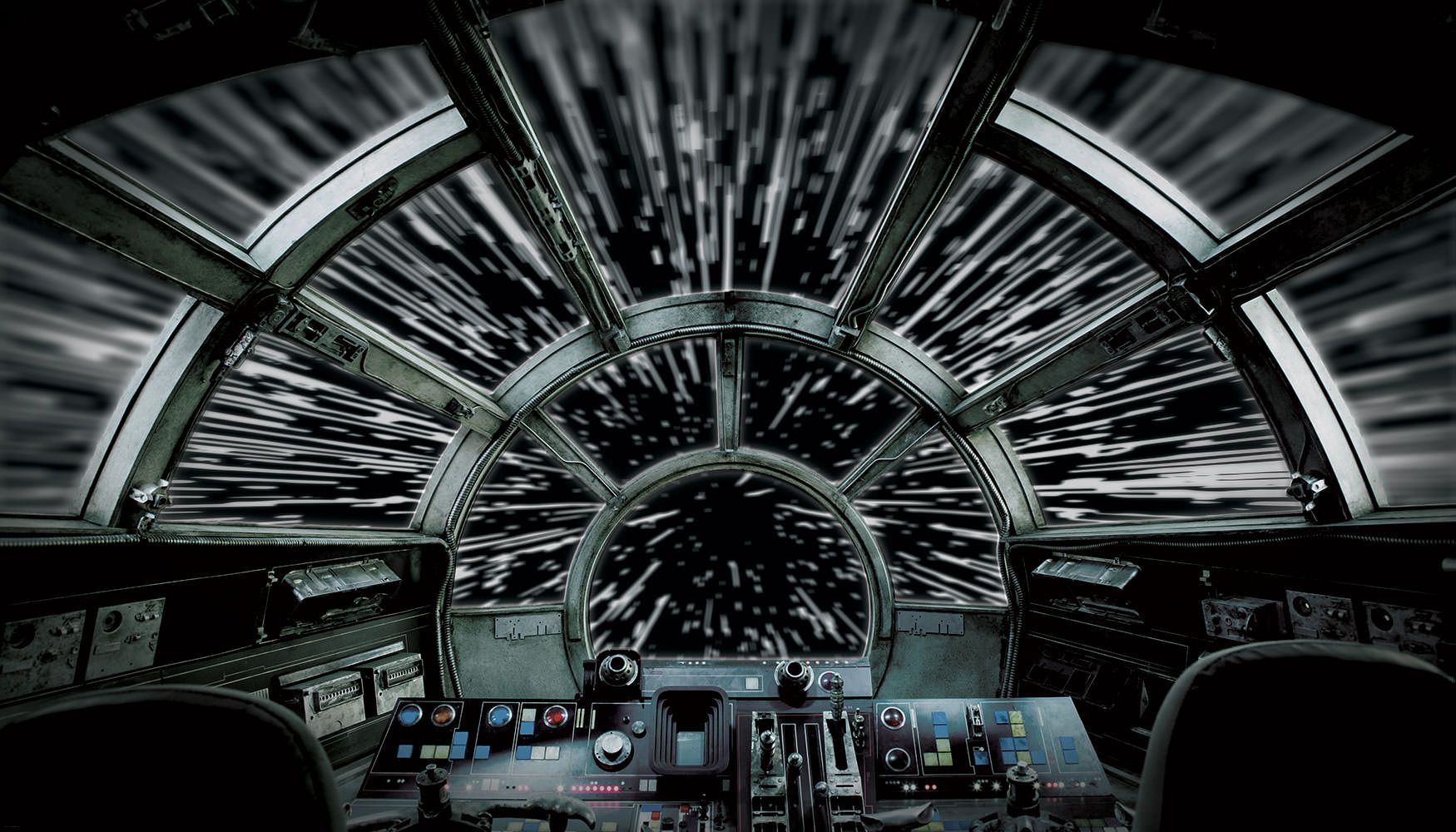 Star Wars Millennium Falcon Wallpaper Mural