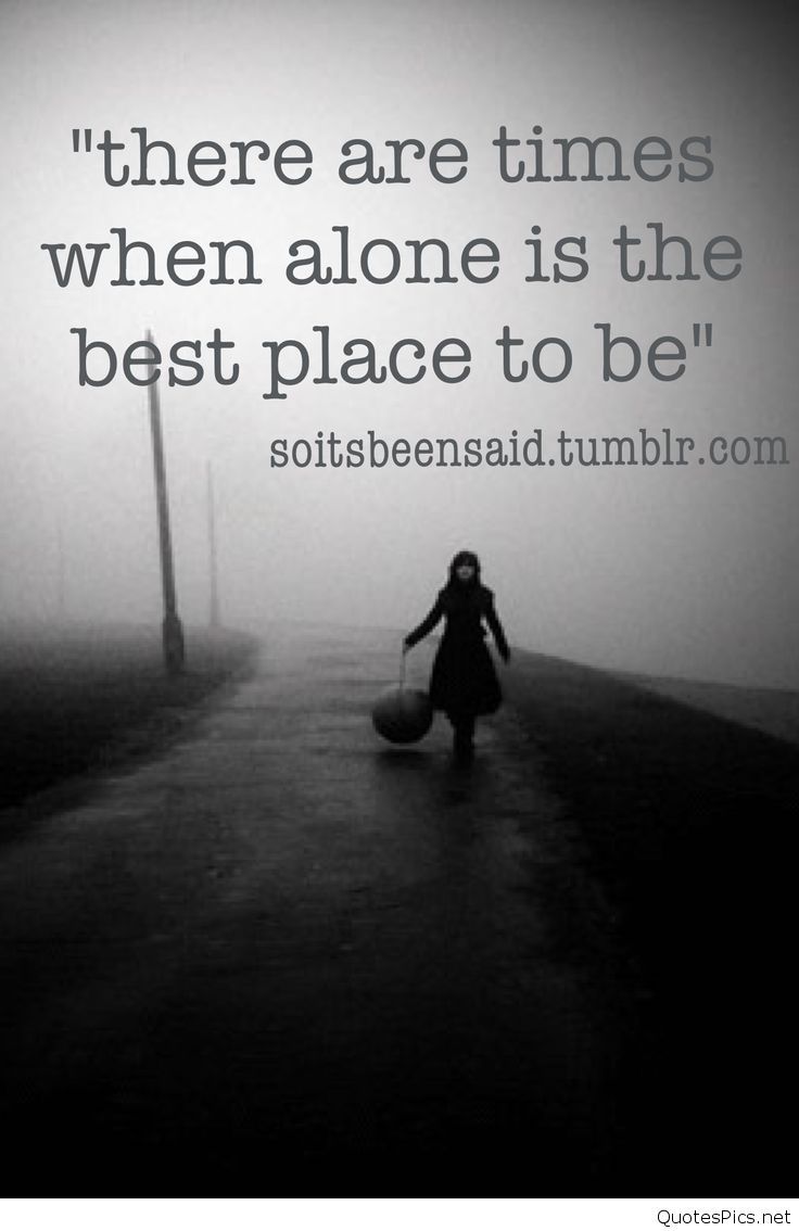 Alone Quotes Wallpaper