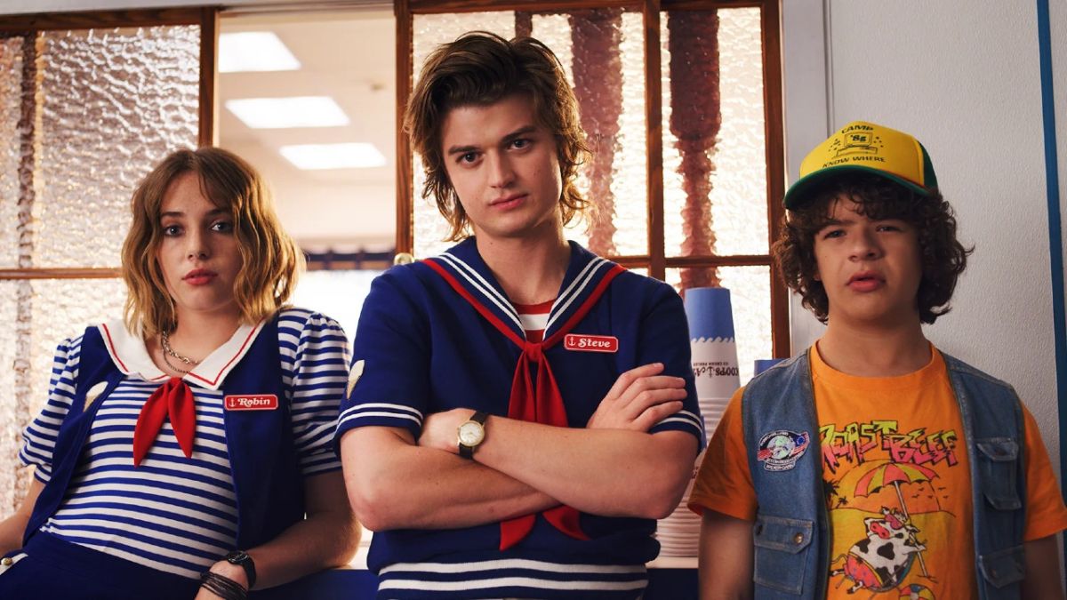 Stranger Things season 4 set photo sees Dustin and Steve teaming up once more