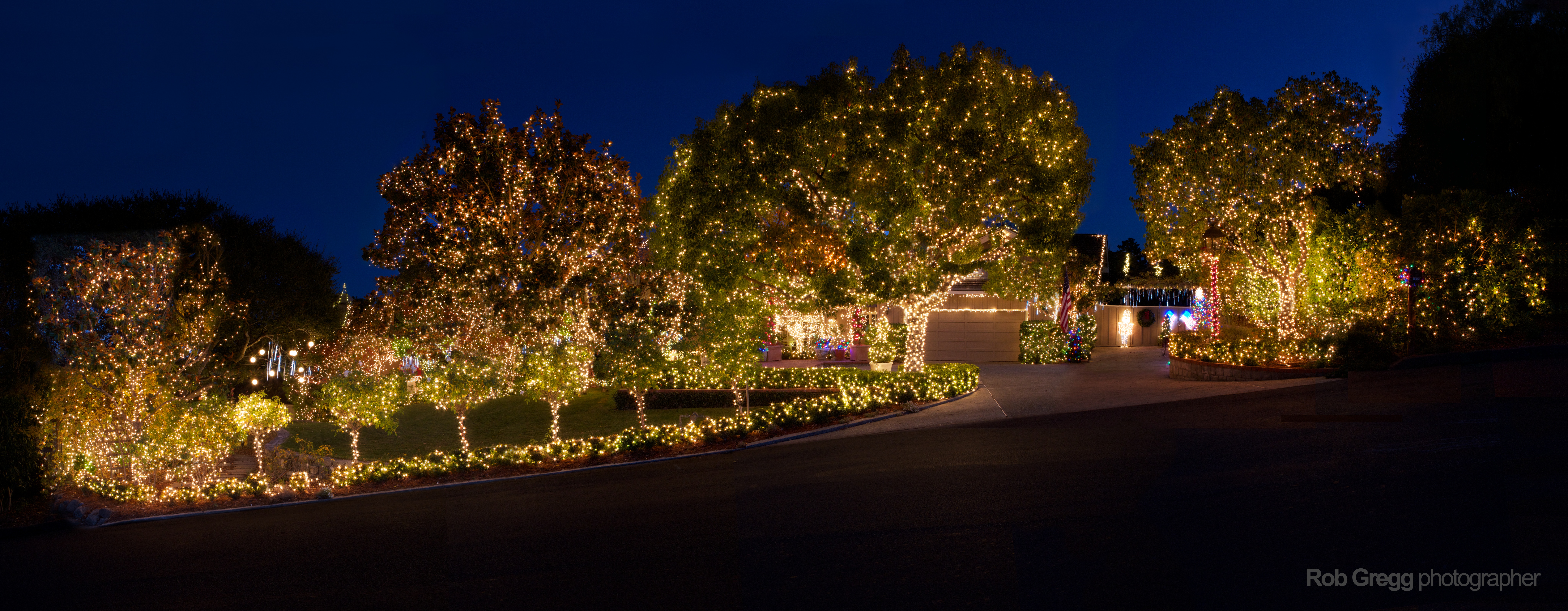 4K Christmas Lights Wallpaper and Background Image