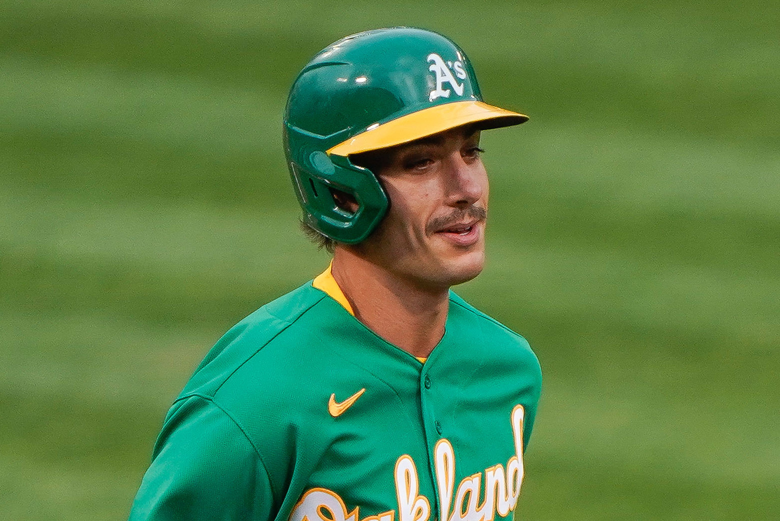 Brodie Brazil Olson has now hit THREE homers since debuting the mustache last night
