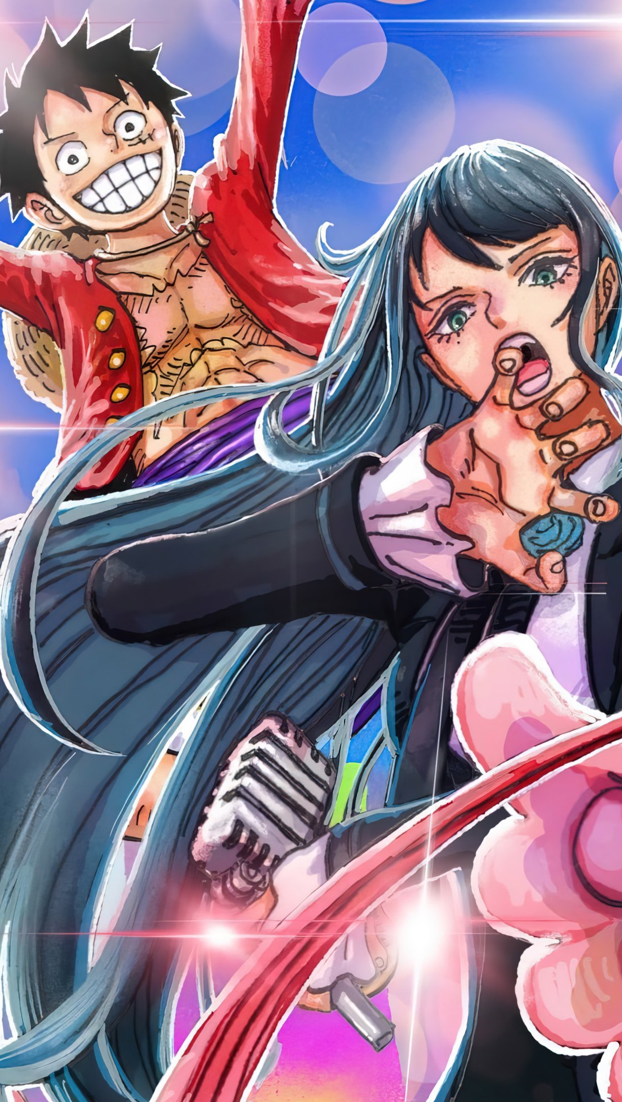 One PIece Red Uta Ain Luffy Anime Wallpaper 4k Ultra HD