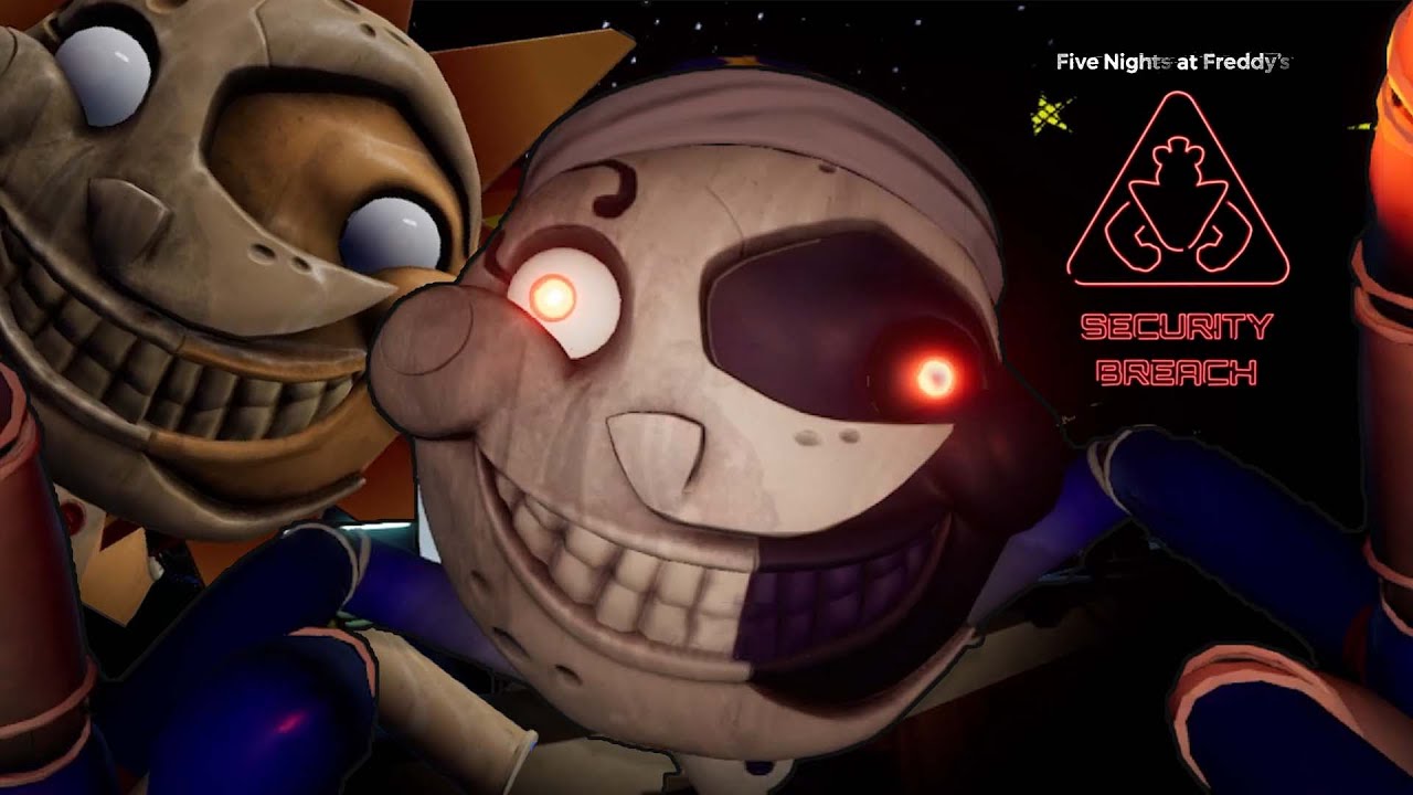 DONT TOUCH ME MOON MAN!!. Fnaf Security Breach Part 2