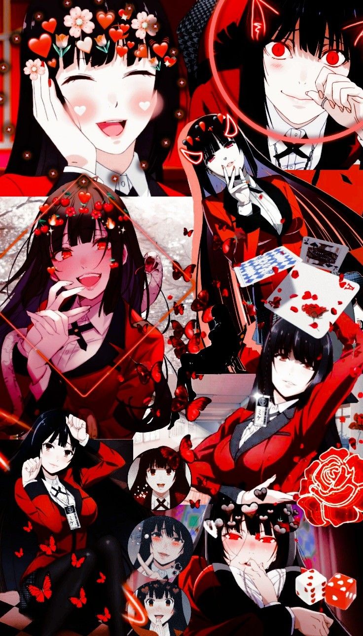 Yumeko Jabami wallpaper. Cute anime character, Anime wallpaper, Anime wallpaper phone