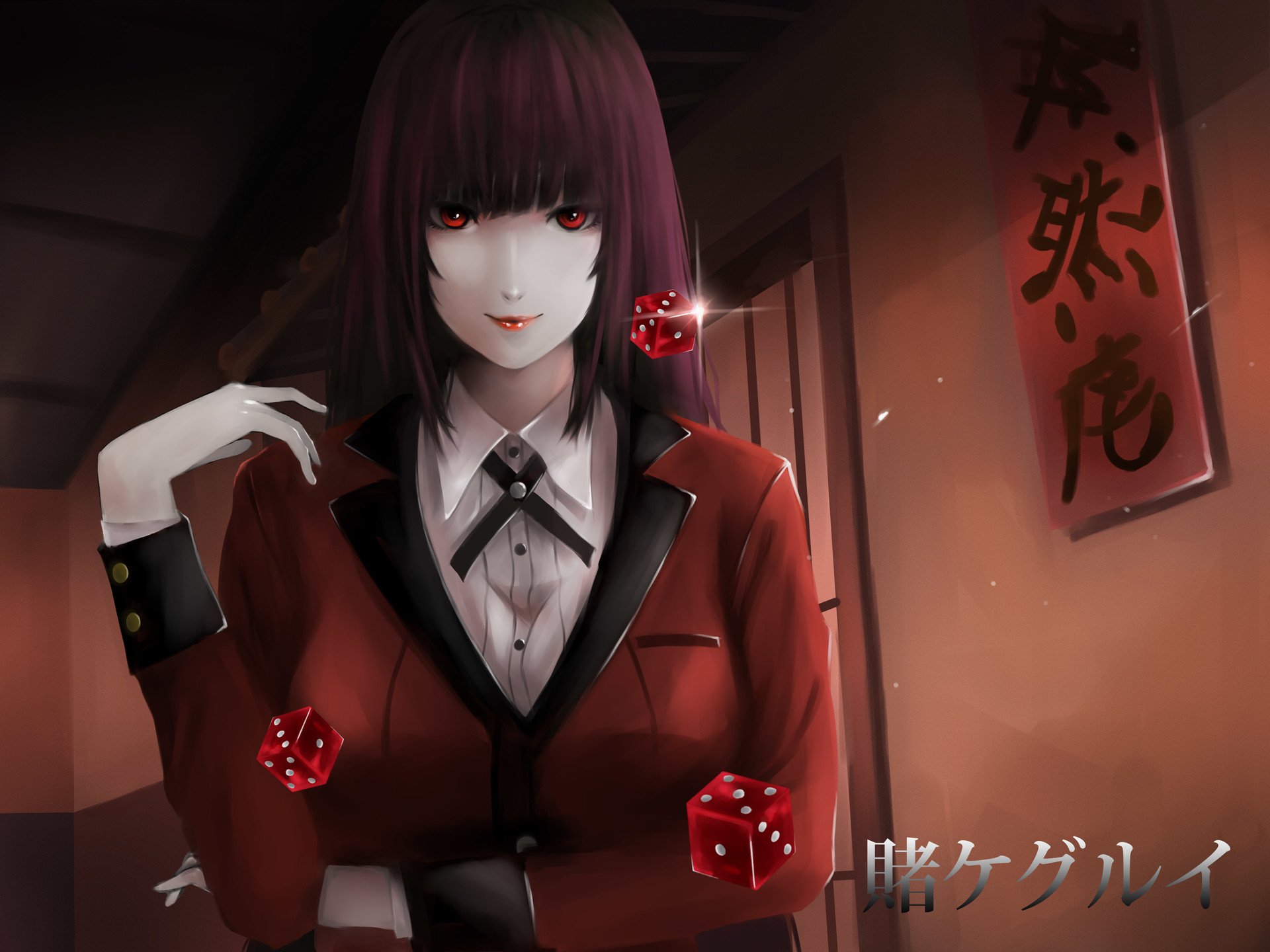 Anime Kakegurui HD Wallpaper