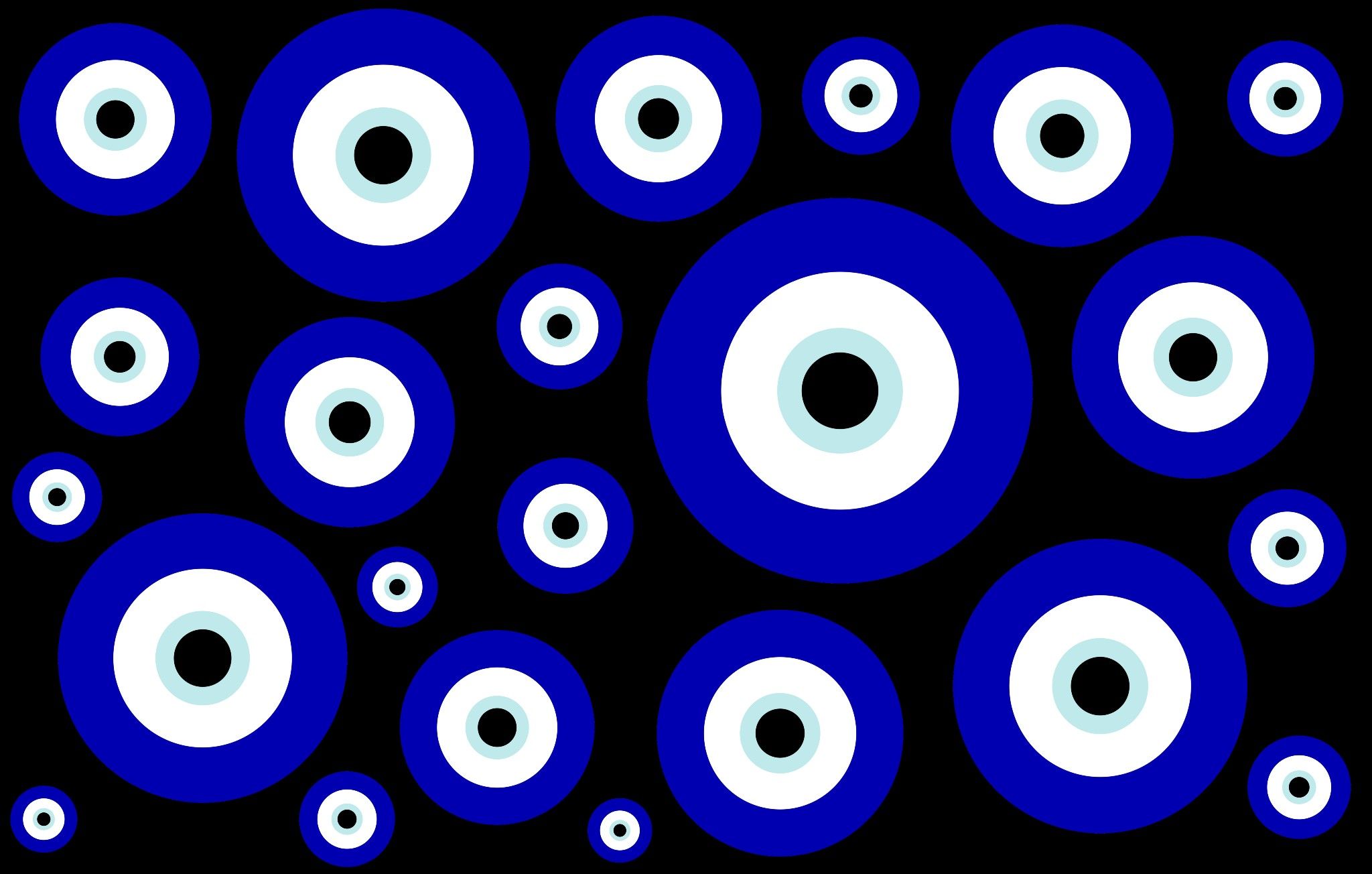 Dark Blue evil eyes. Eyes wallpaper, Blue aesthetic dark, Cute laptop wallpaper
