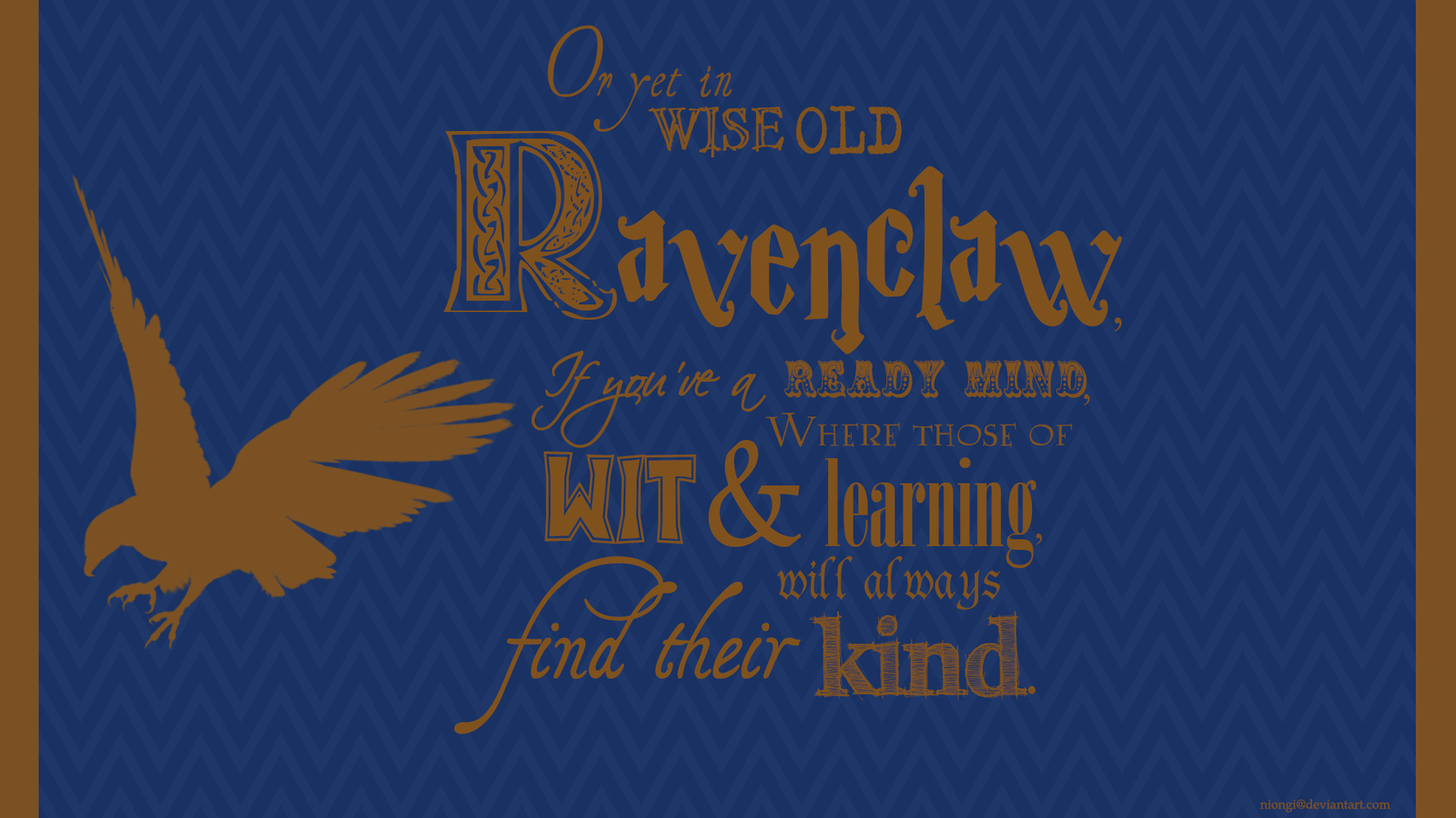 Ravenclaw обои