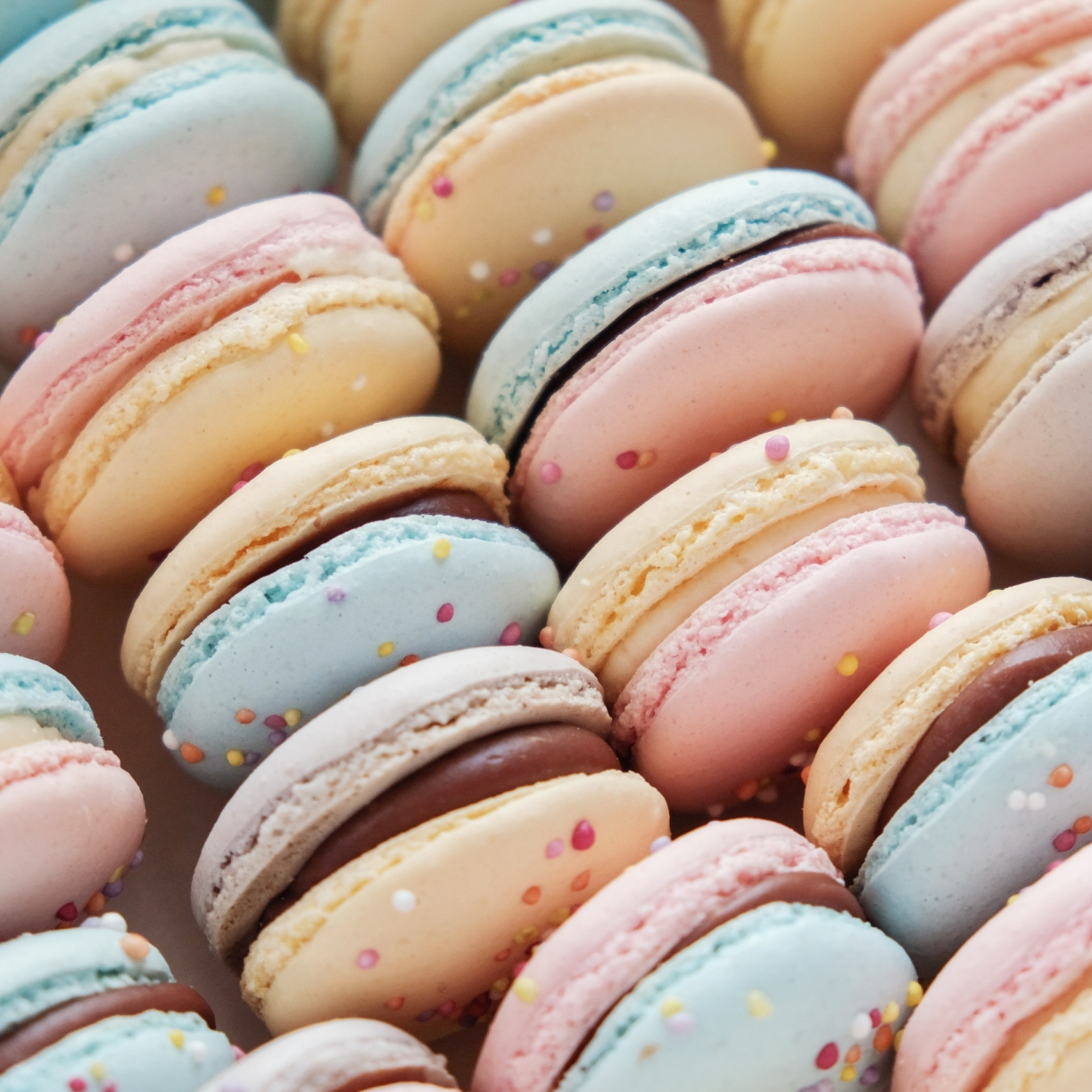 Wallpaper colorful, sweets, macarons desktop wallpaper, HD image, picture, background, aafde1
