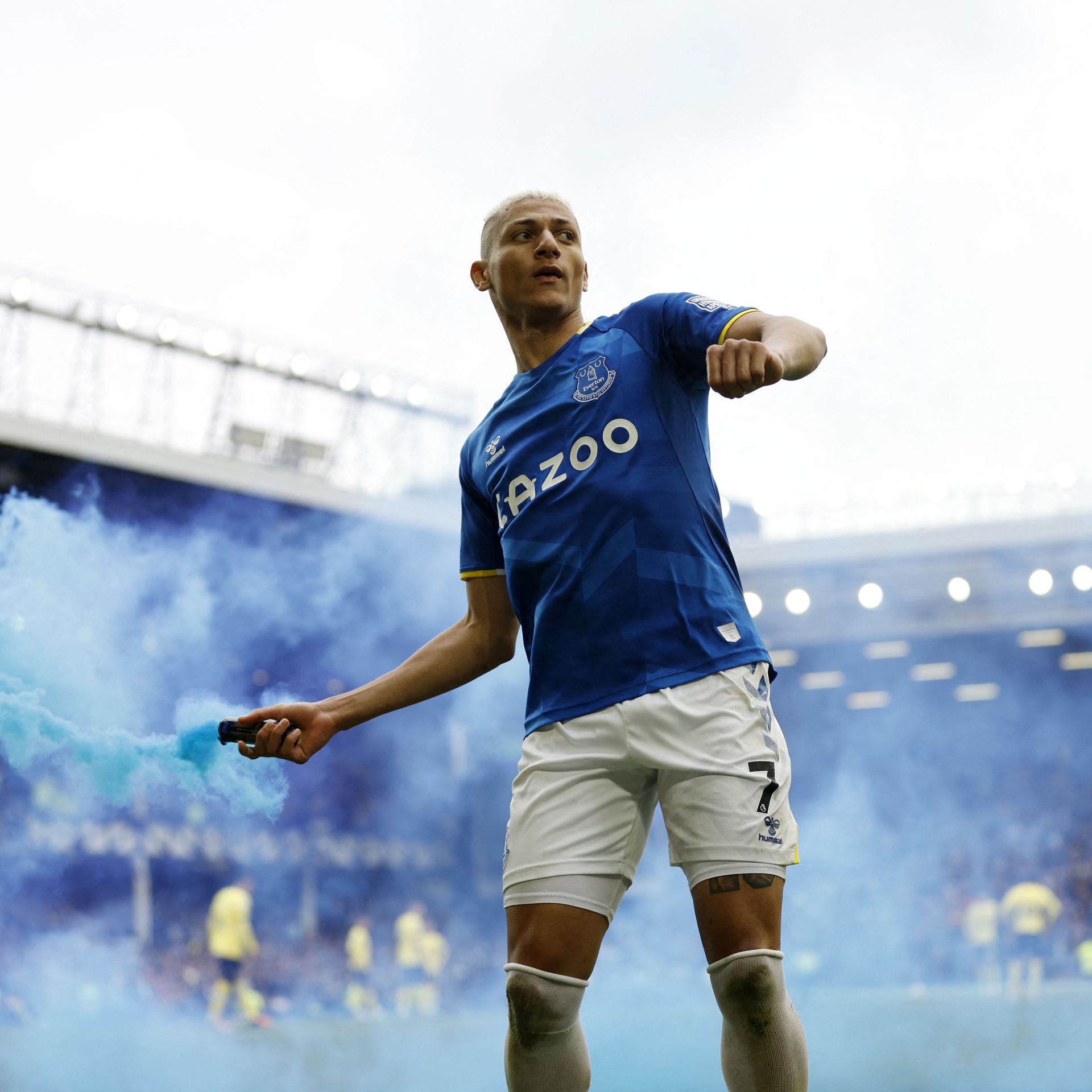 Richarlison Charged With Improper Conduct By FA Over Flare Throwing Incident