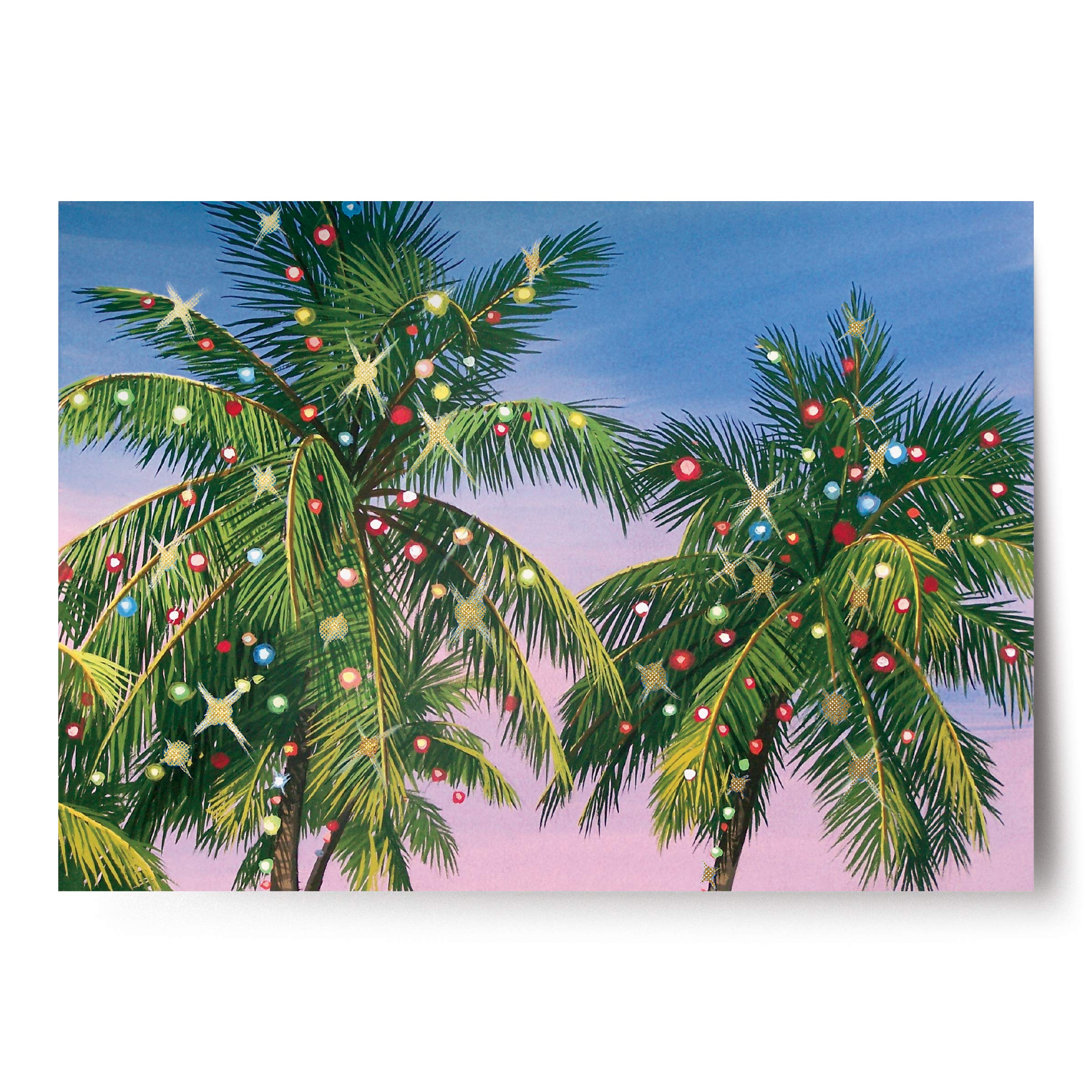 Christmas Lights On Palm Tree Wallpapers - Wallpaper Cave