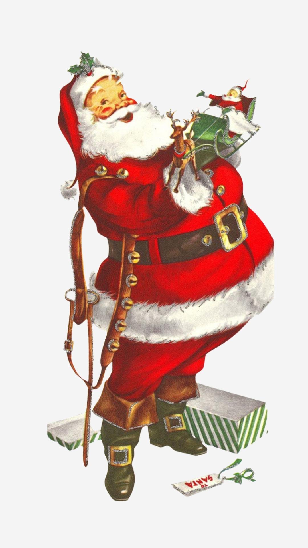 Vintage Christmas Phone Wallpapers  Wallpaper Cave