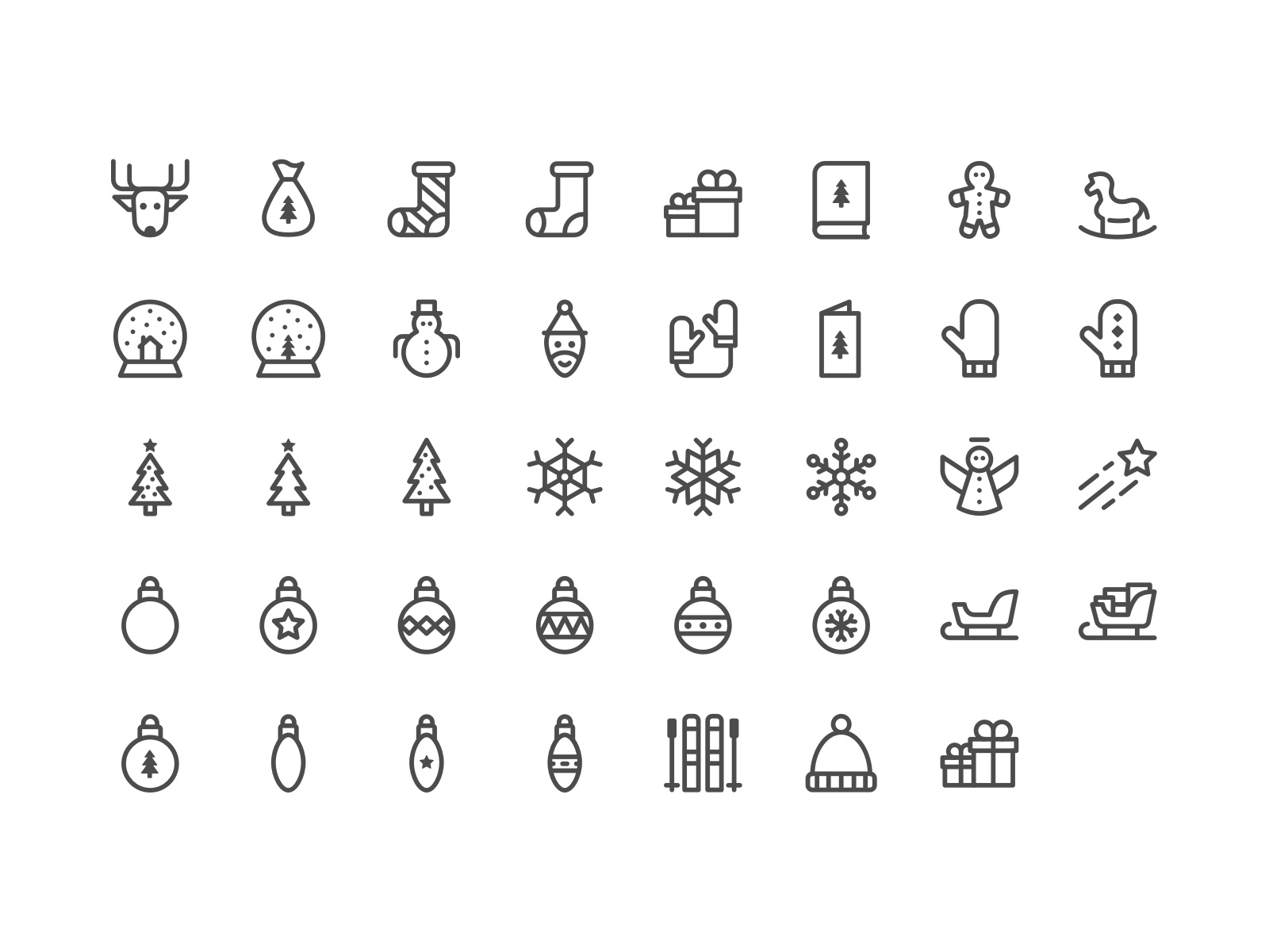 Christmas and Winter Icon