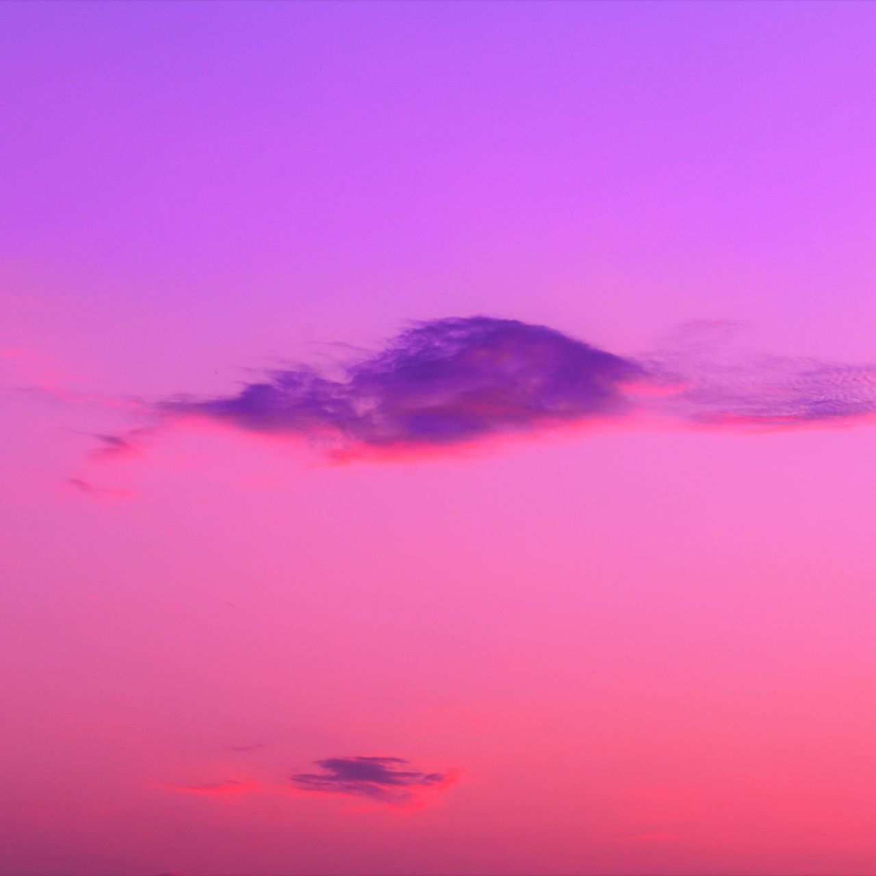 Download wallpaper 1280x1280 cloud, pink, sky ipad, ipad ipad mini for parallax HD background