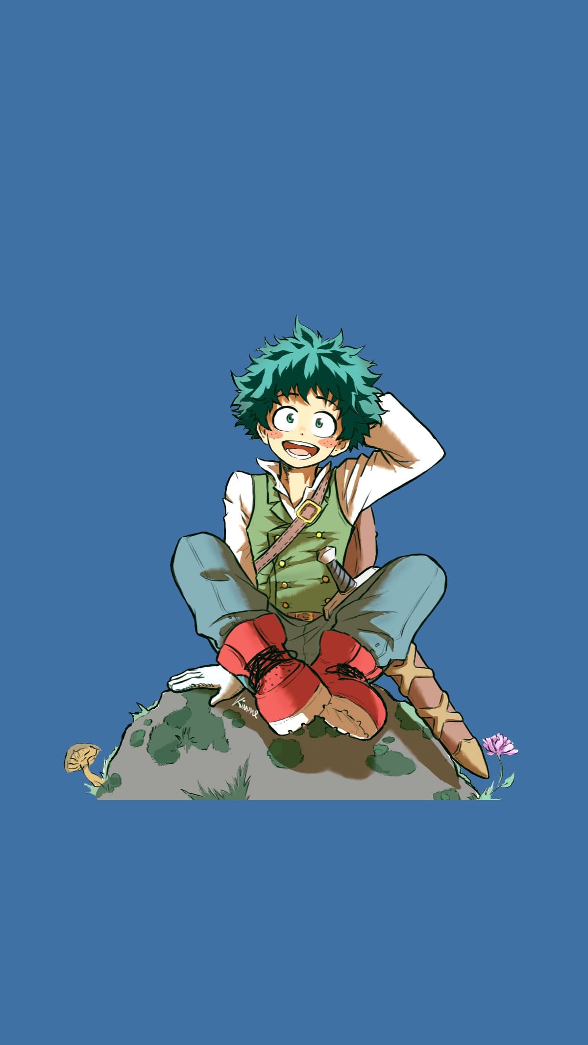 Izuku Midoriya Phone Wallpaper Best Mobile Wallpaper