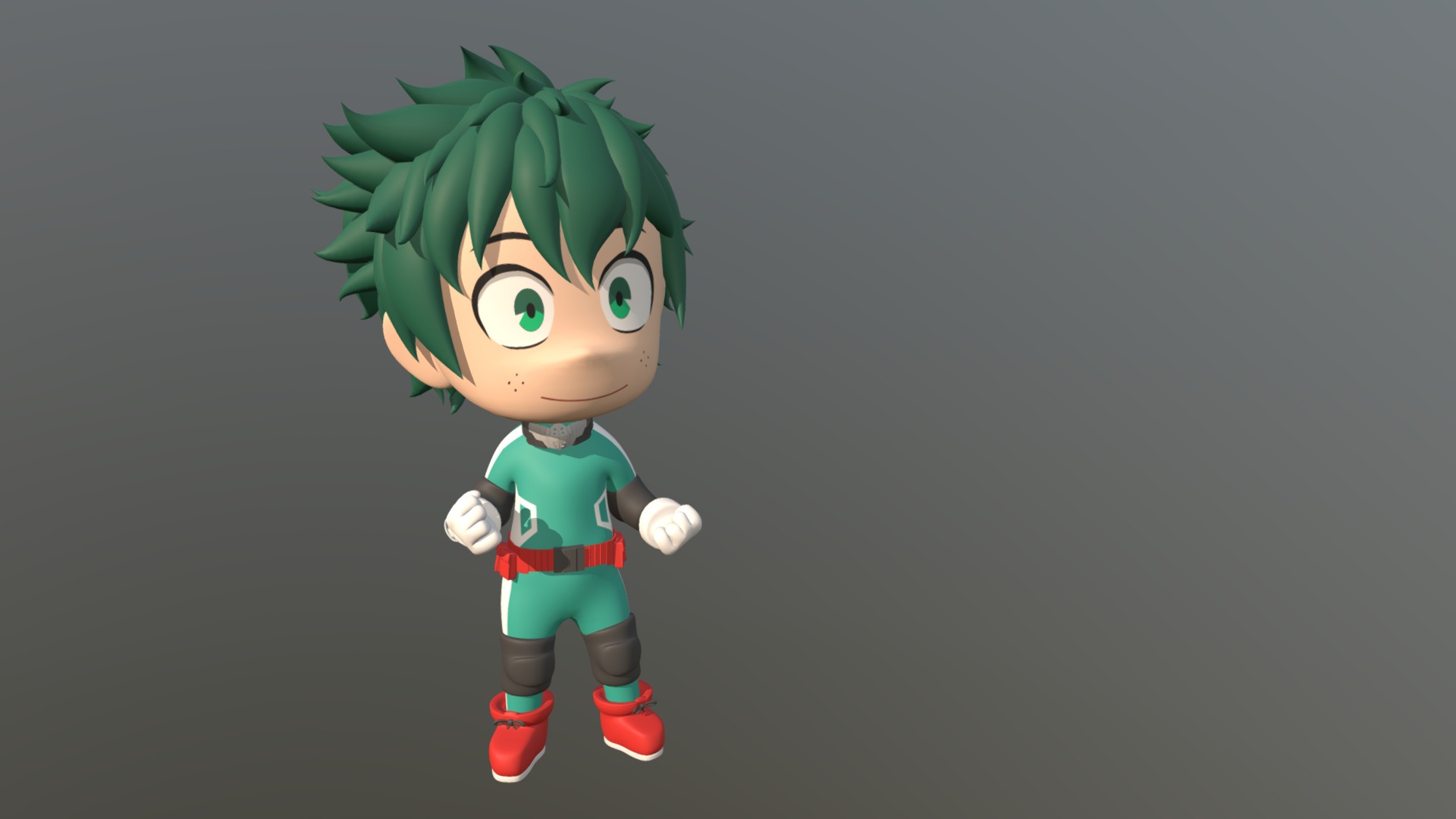 Midoriya No Hero Ver. model by RistianIndraN [9e3bb4d]
