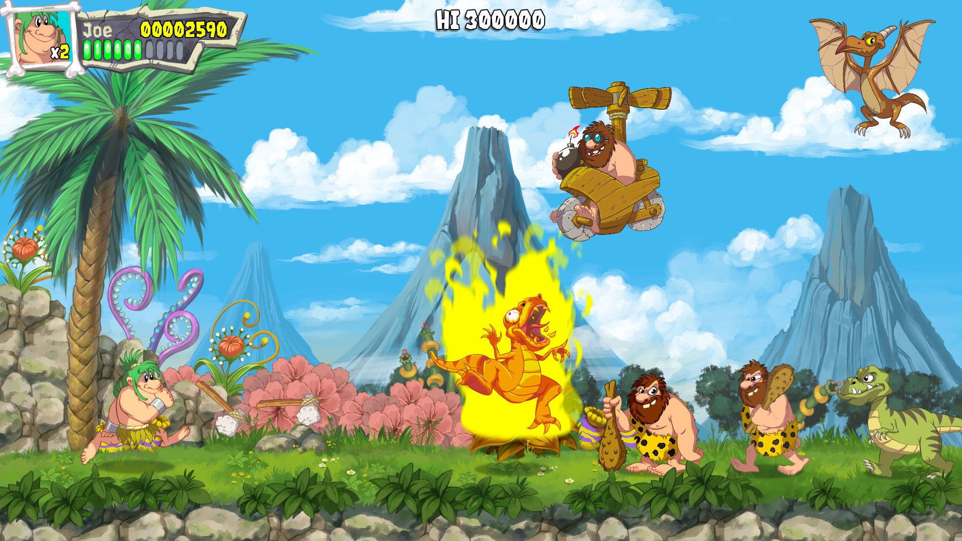 New Joe & Mac: Caveman Ninja out in November, debut trailer