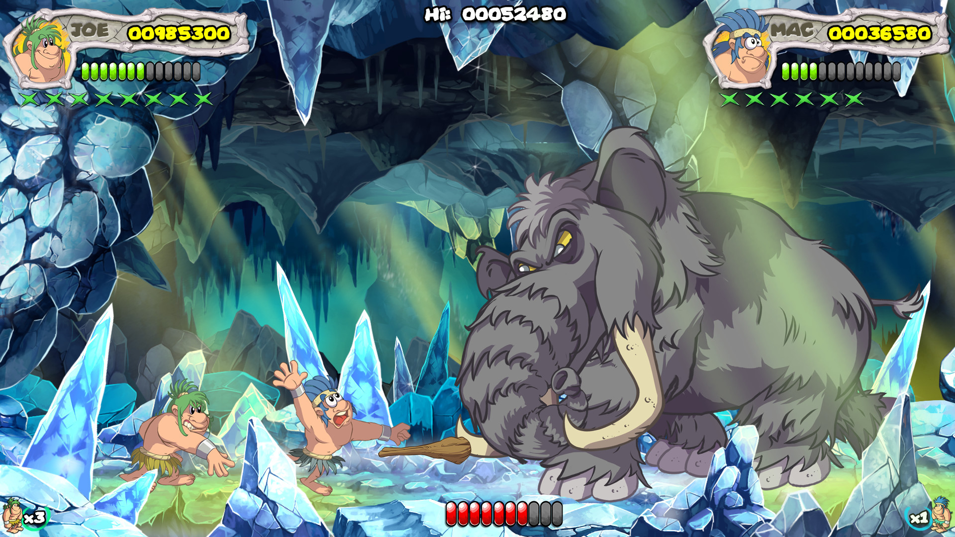 Co Optimus 'New Joe & Mac: Caveman Ninja' Will Battle Dinos On PlayStation And Switch Nov. 24