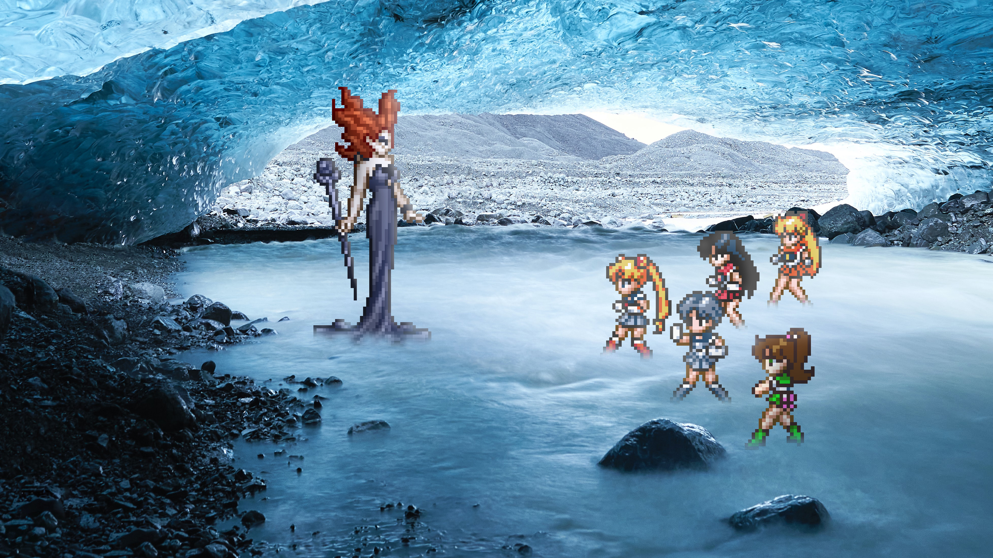Wallpaper. Sailor Moon RPG
