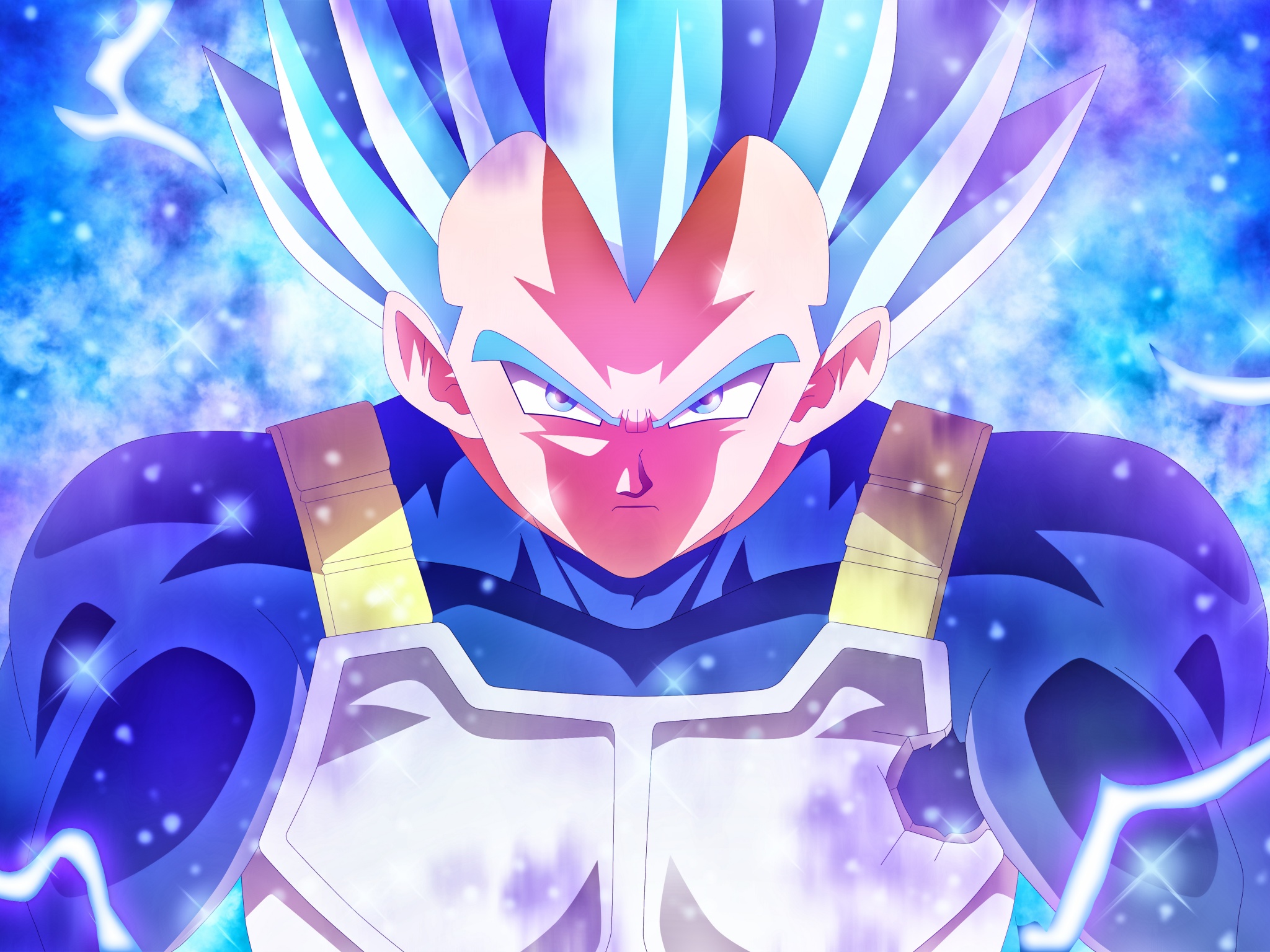 Vegeta Wallpaper 4K, Dragon Ball Super, 5K