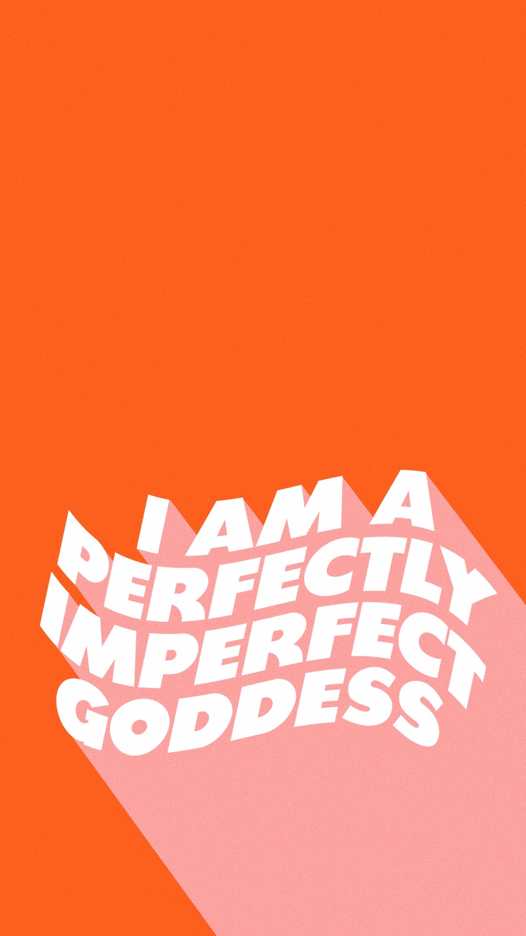 Perfectly Imperfect iPhone Wallpaper Download