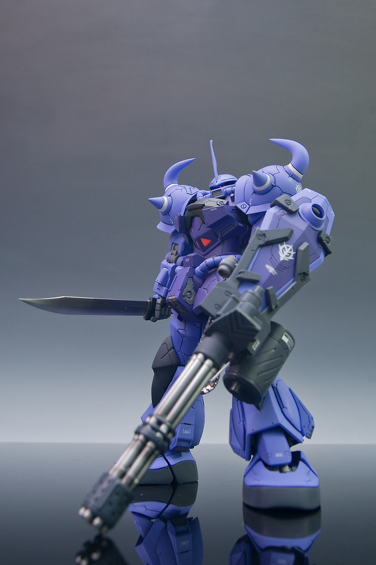 NG 1 100 Resin Kit: MS 07B 3 Gouf Custom.Assembled, Painted. Full Photoreview No.12 Big Or Wallpaper Size Image