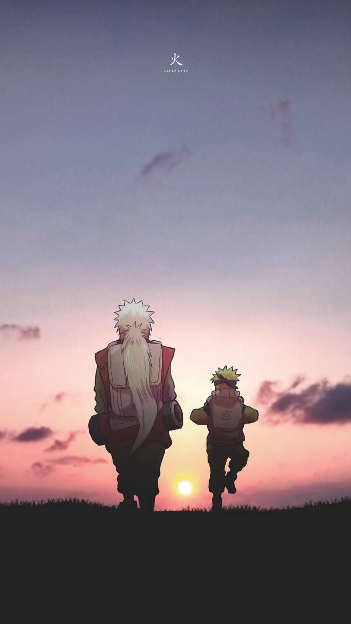 Download Me and Jiraiya wallpaper by Ballz_artz now. Browse millions of. Naruto painting, Naruto uzumaki hokage, Wallpaper naruto shippuden