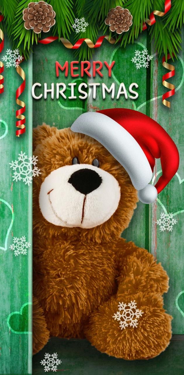 Christmas Cute Bear wallpaper